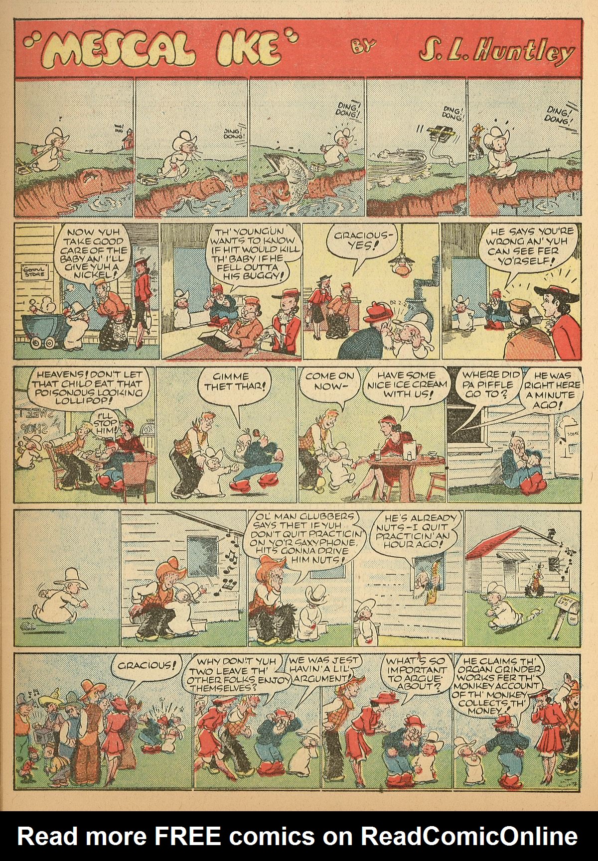 Read online Famous Funnies comic -  Issue #55 - 49