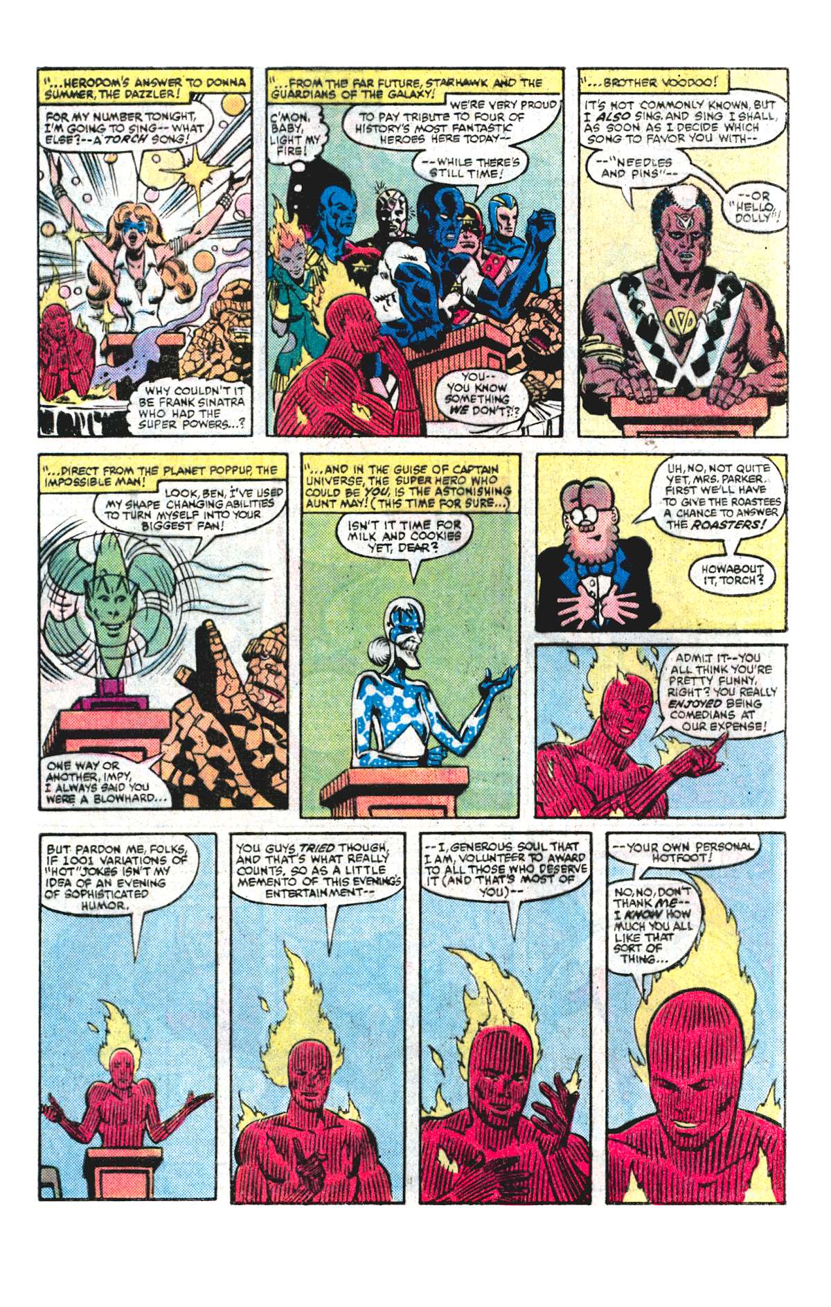 Read online Fantastic Four Roast comic -  Issue # Full - 31