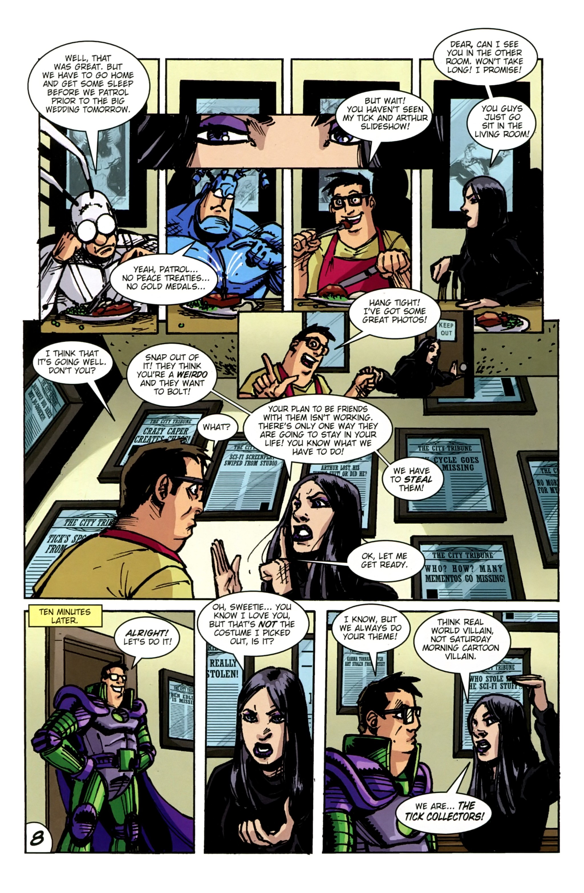 Read online Free Comic Book Day 2019 comic -  Issue # The Tick - 10