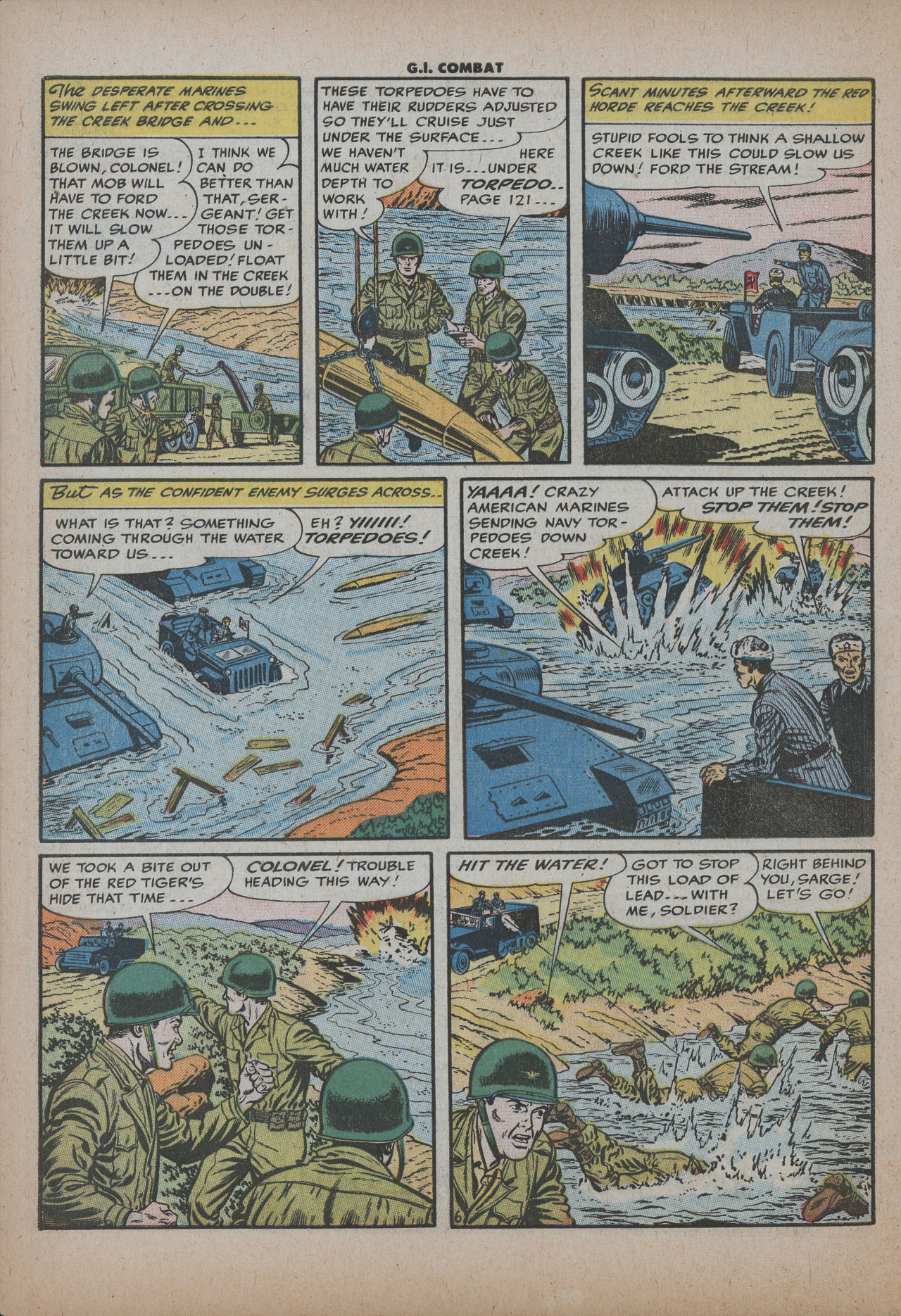 Read online G.I. Combat (1952) comic -  Issue #26 - 8