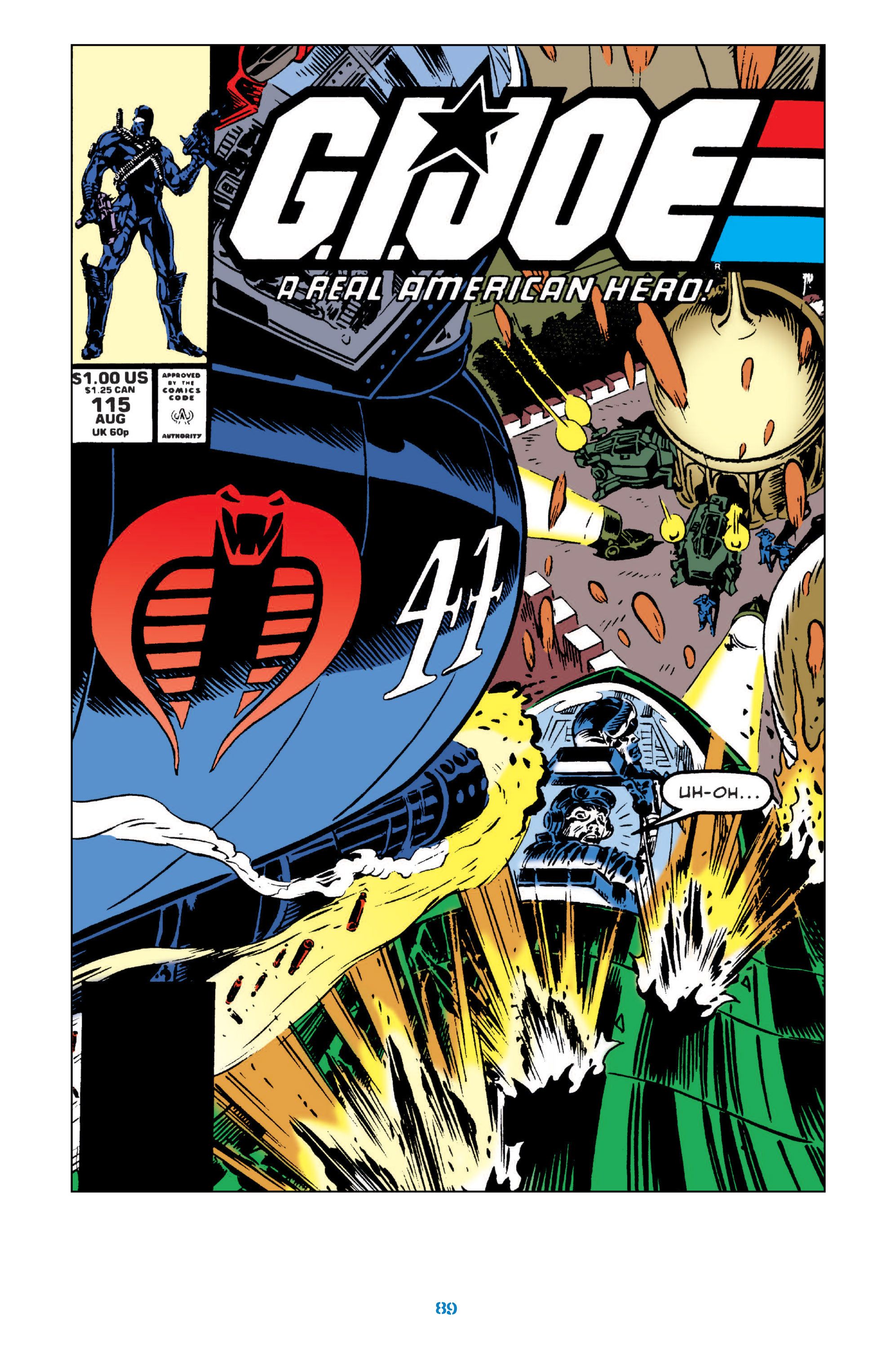 Read online Classic G.I. Joe comic -  Issue # TPB 12 (Part 1) - 89