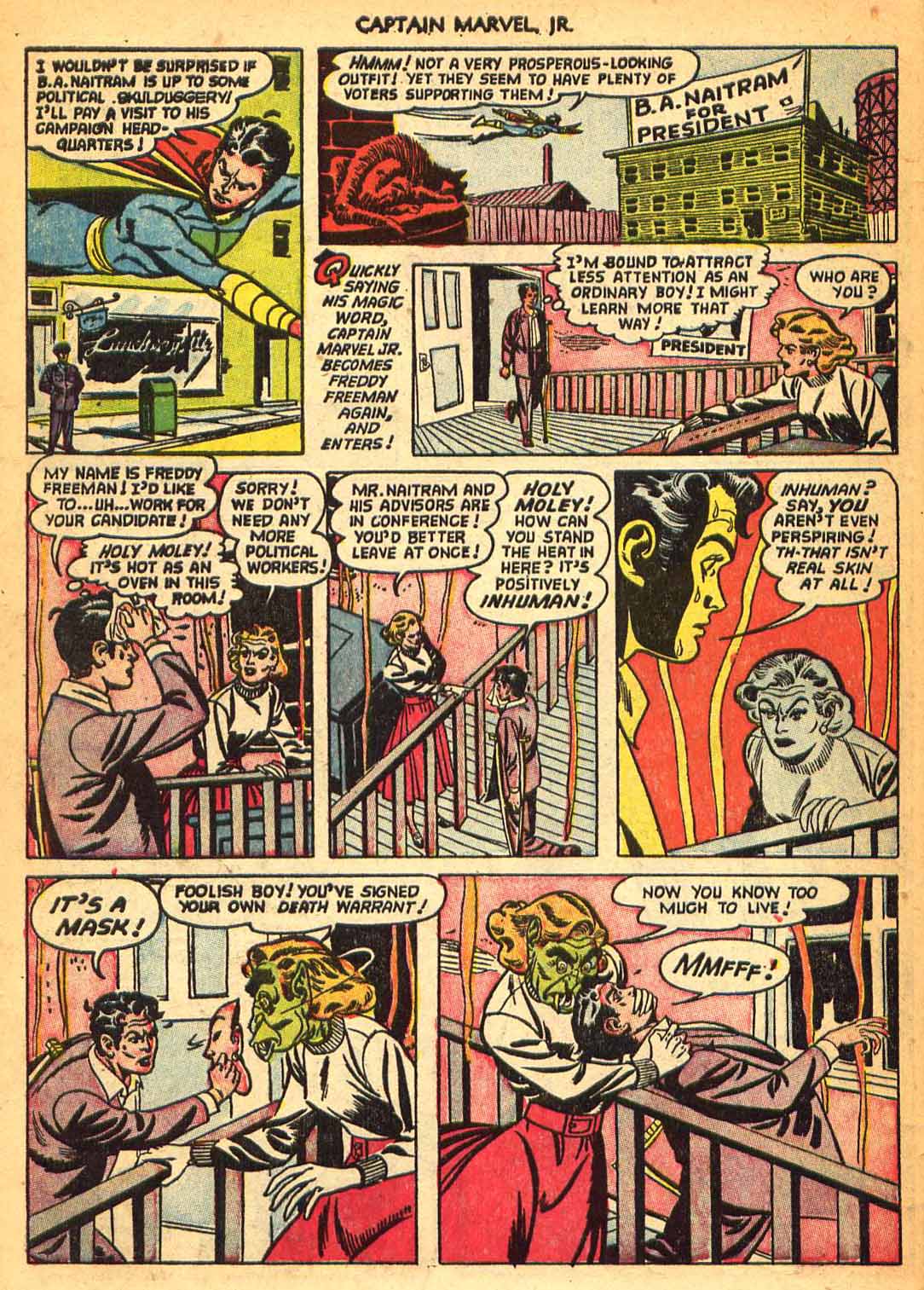 Read online Captain Marvel, Jr. comic -  Issue #116 - 6