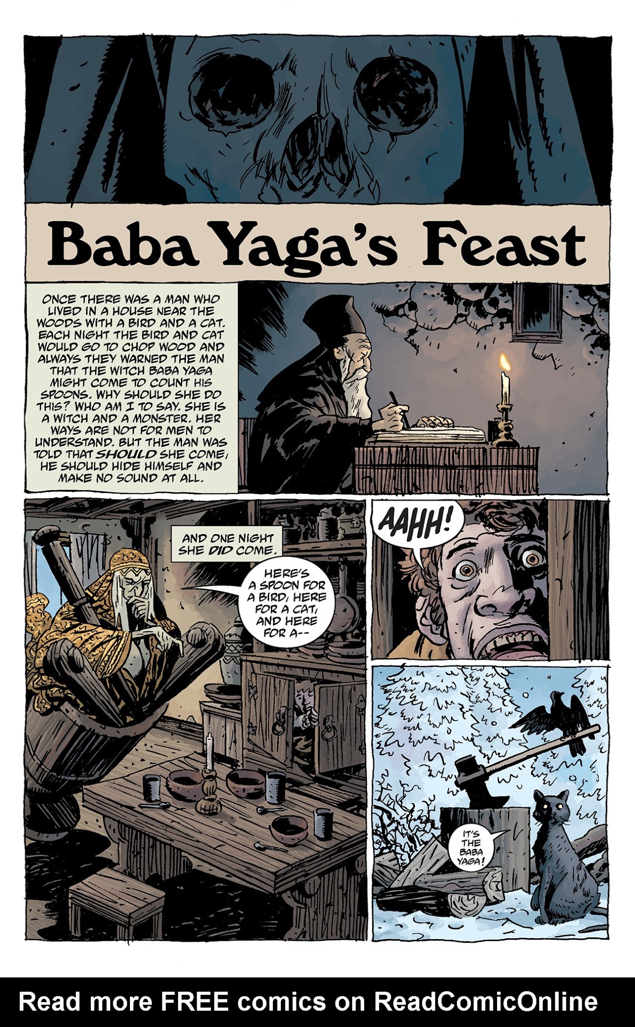 Read online Hellboy: The Wild Hunt comic -  Issue #4 - 21