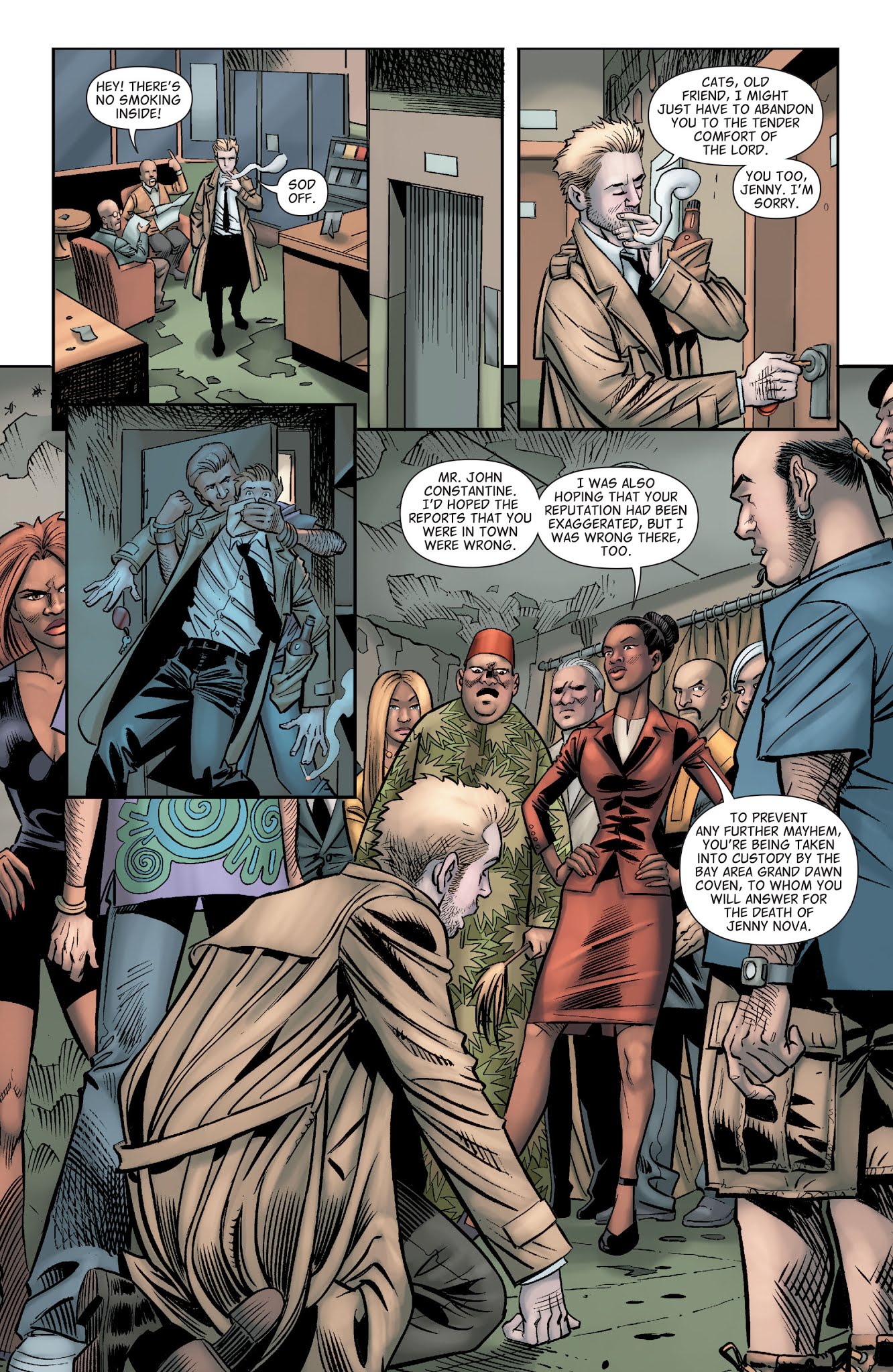 Read online The Hellblazer comic -  Issue # _TPB 3 - 90