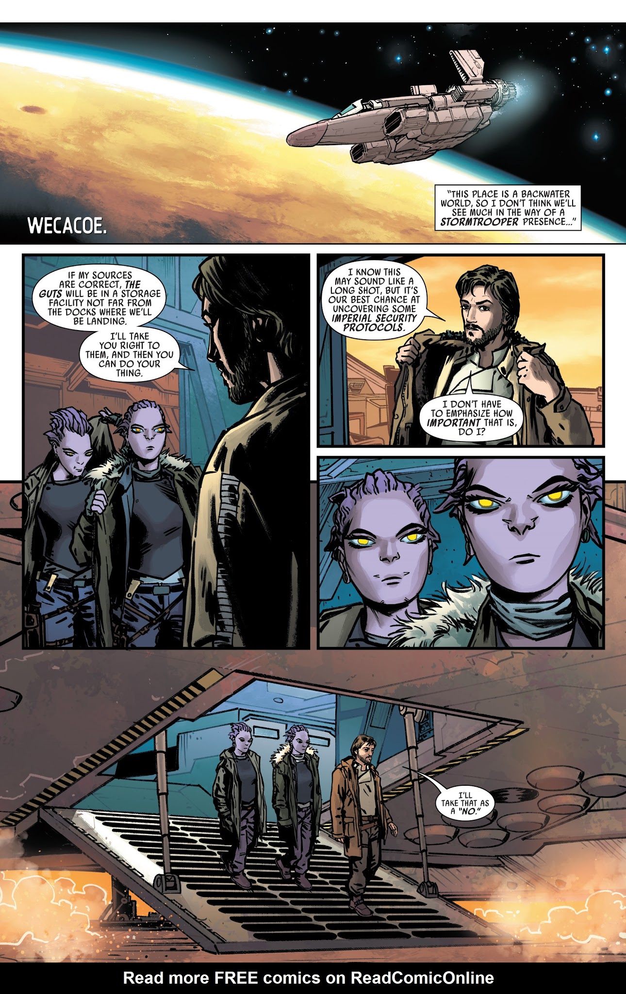 Read online Star Wars: Rogue One Adaptation comic -  Issue # _TPB - 156