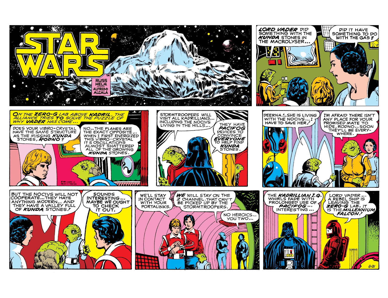 Read online Star Wars Legends: The Newspaper Strips - Epic Collection comic -  Issue # TPB (Part 3) - 89