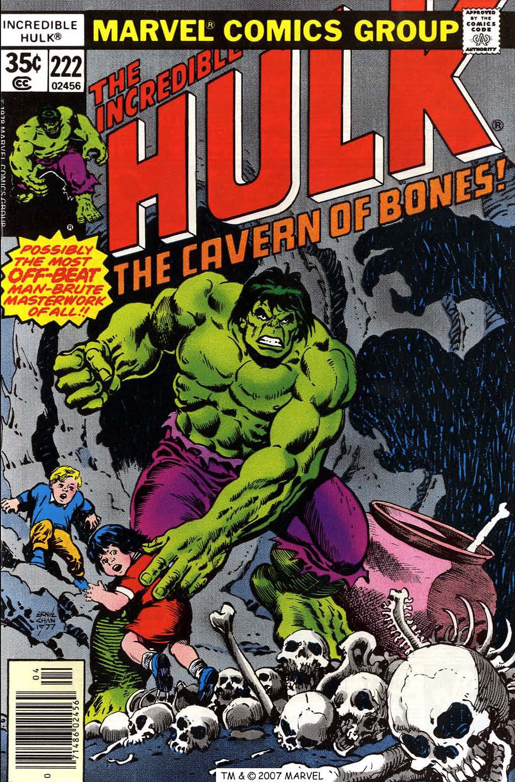 Read online The Incredible Hulk (1968) comic -  Issue #222 - 1