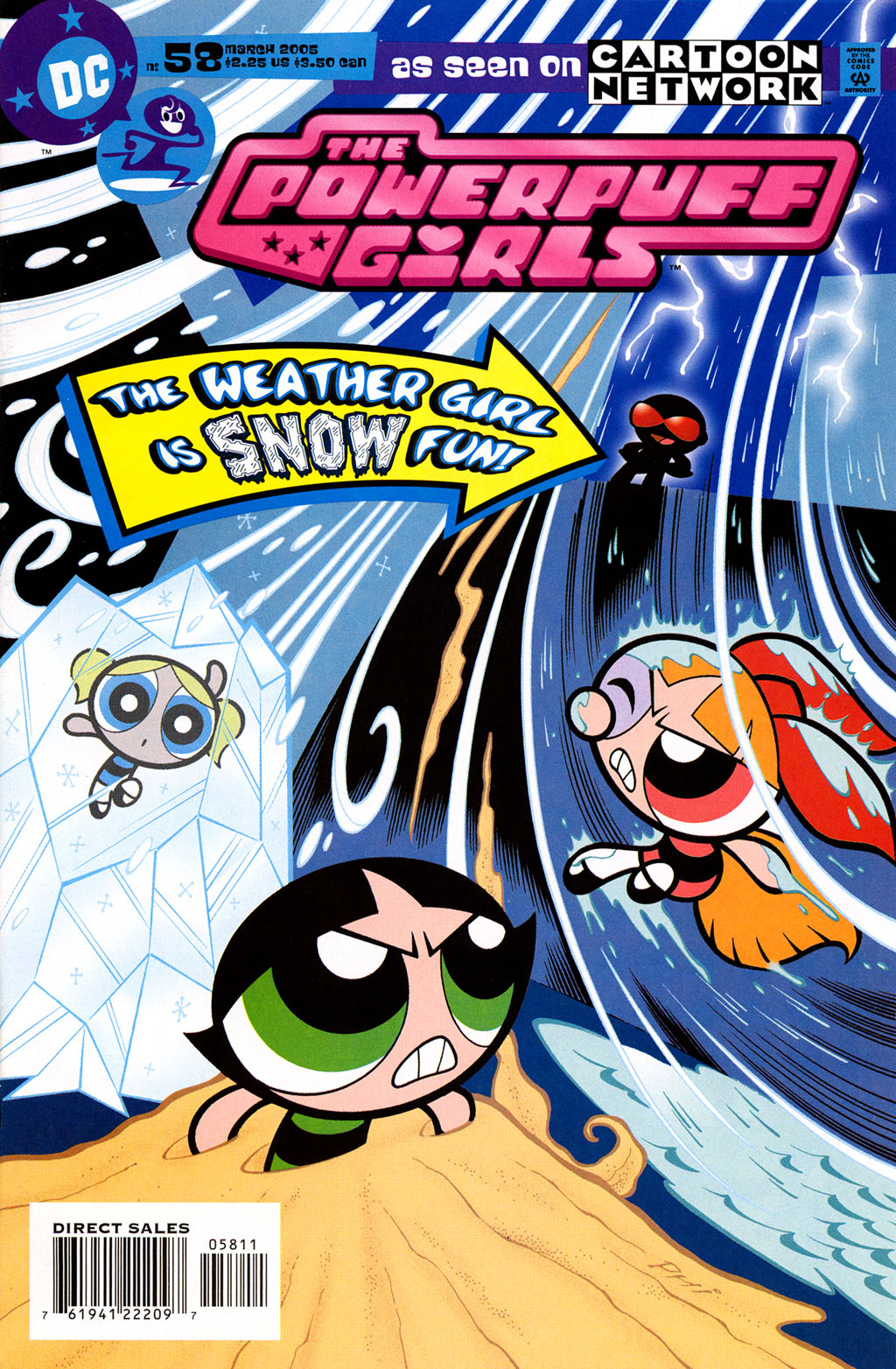 The Powerpuff Girls issue 58 - Page 1