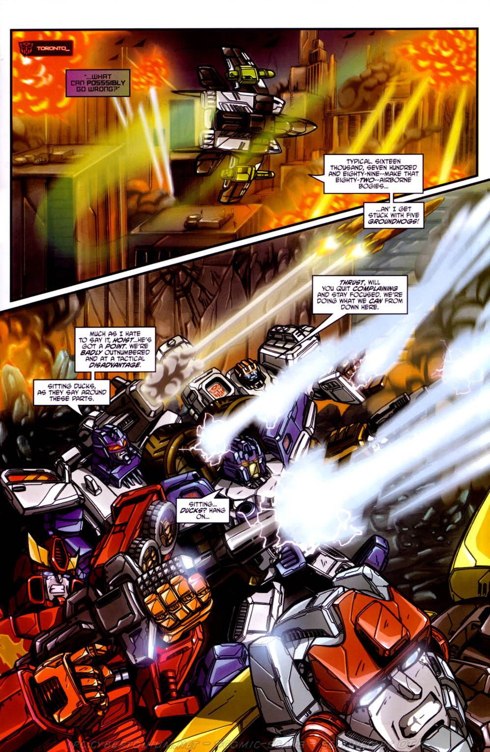 Read online Transformers Energon comic -  Issue #28 - 18