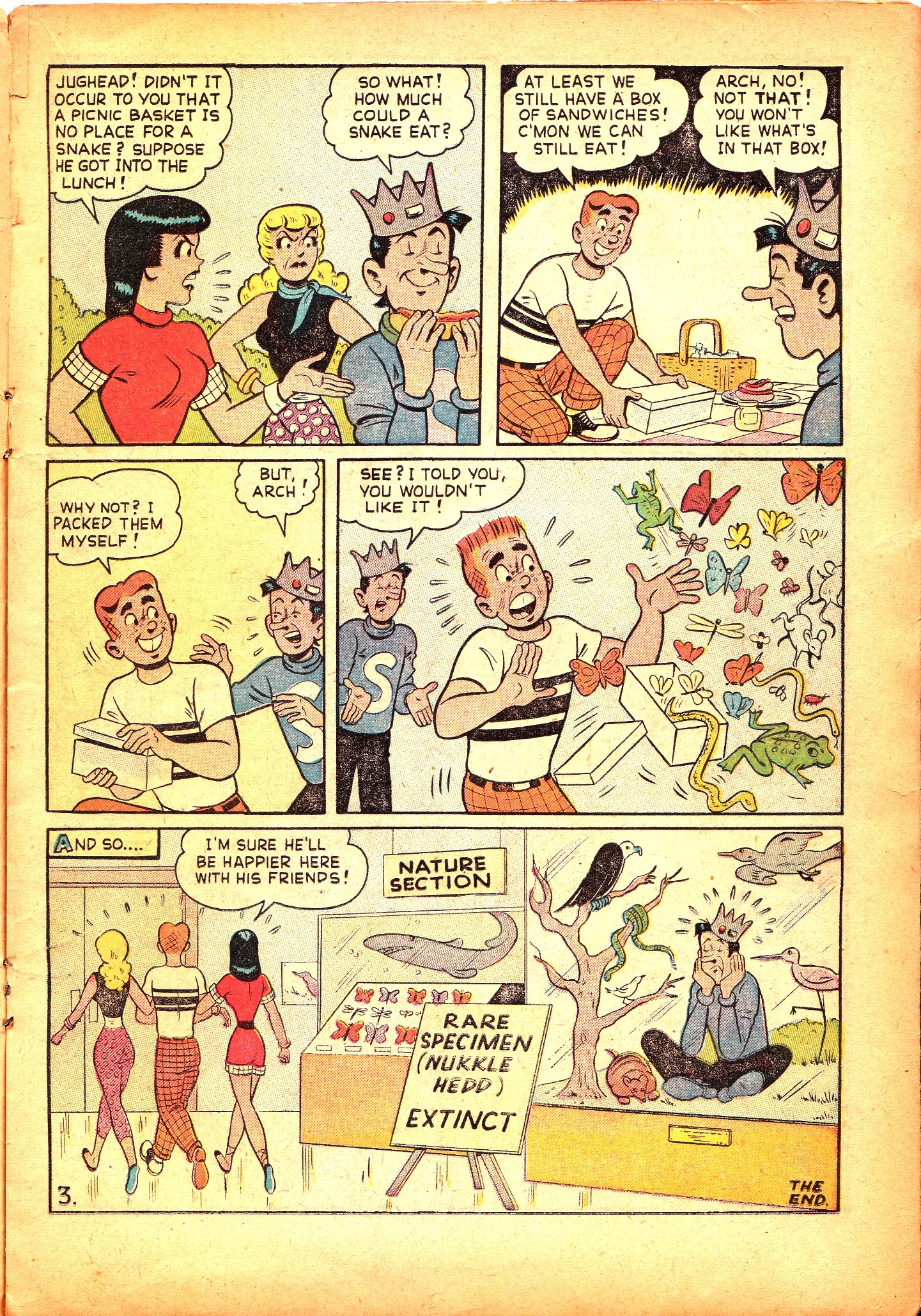 Read online Archie's Pal Jughead comic -  Issue #24 - 17