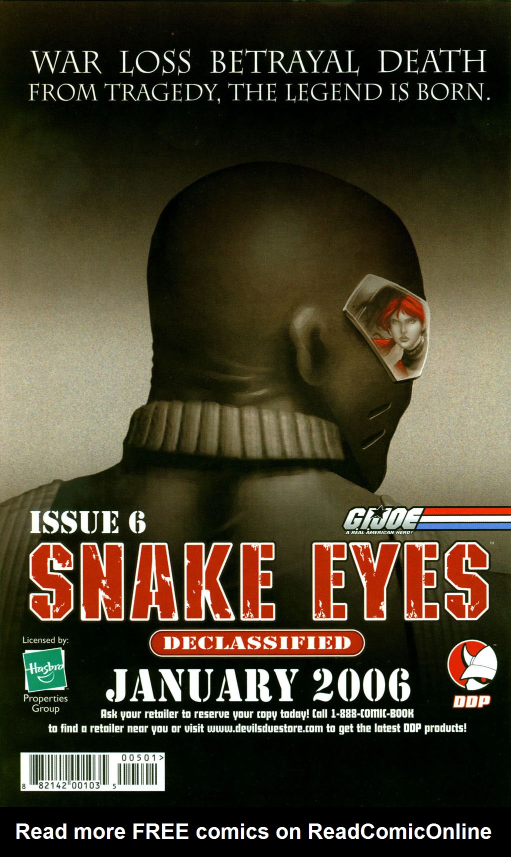 Read online Snake Eyes: Declassified comic -  Issue #5 - 25