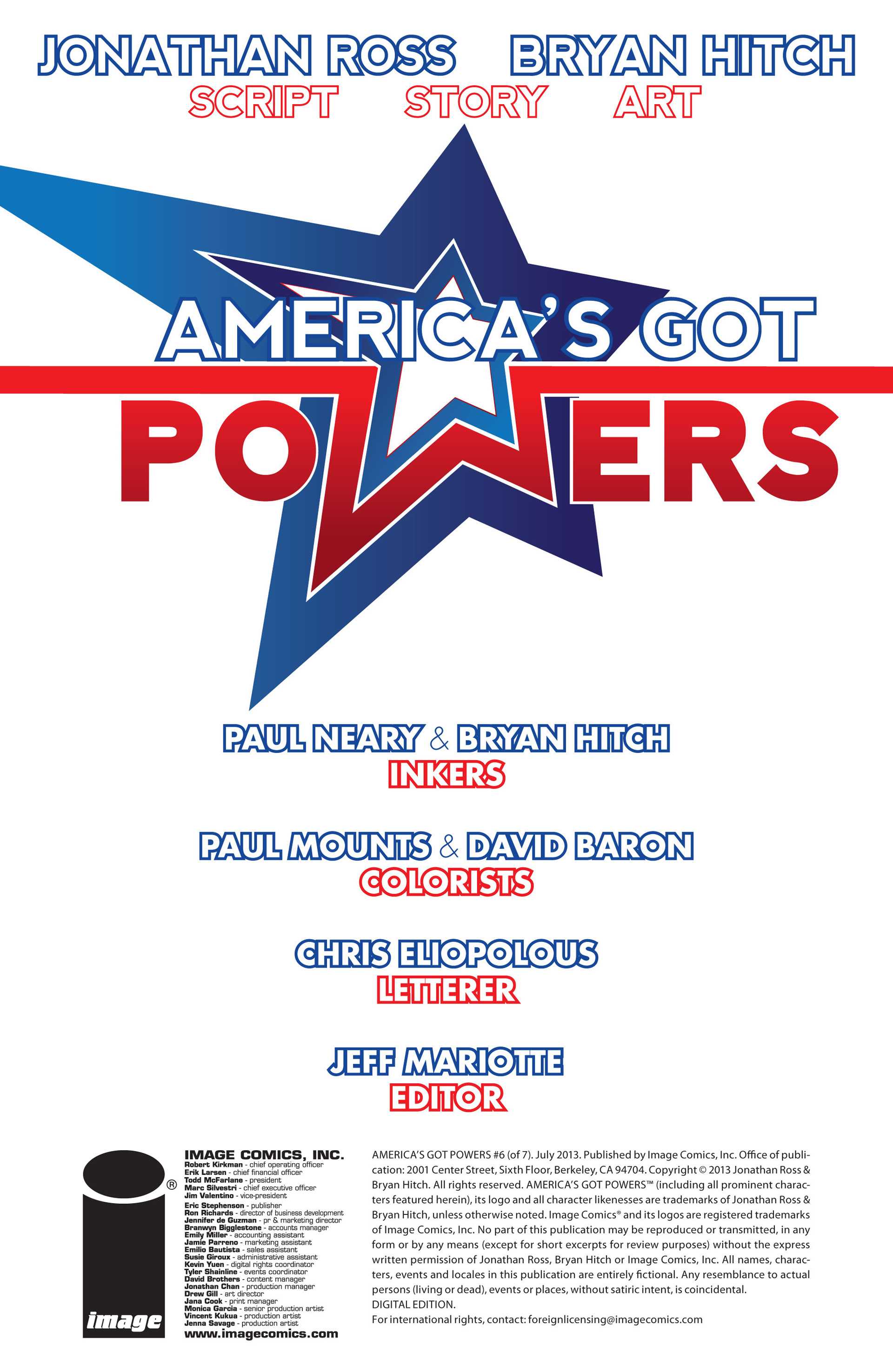 Read online America's Got Powers comic -  Issue #6 - 23