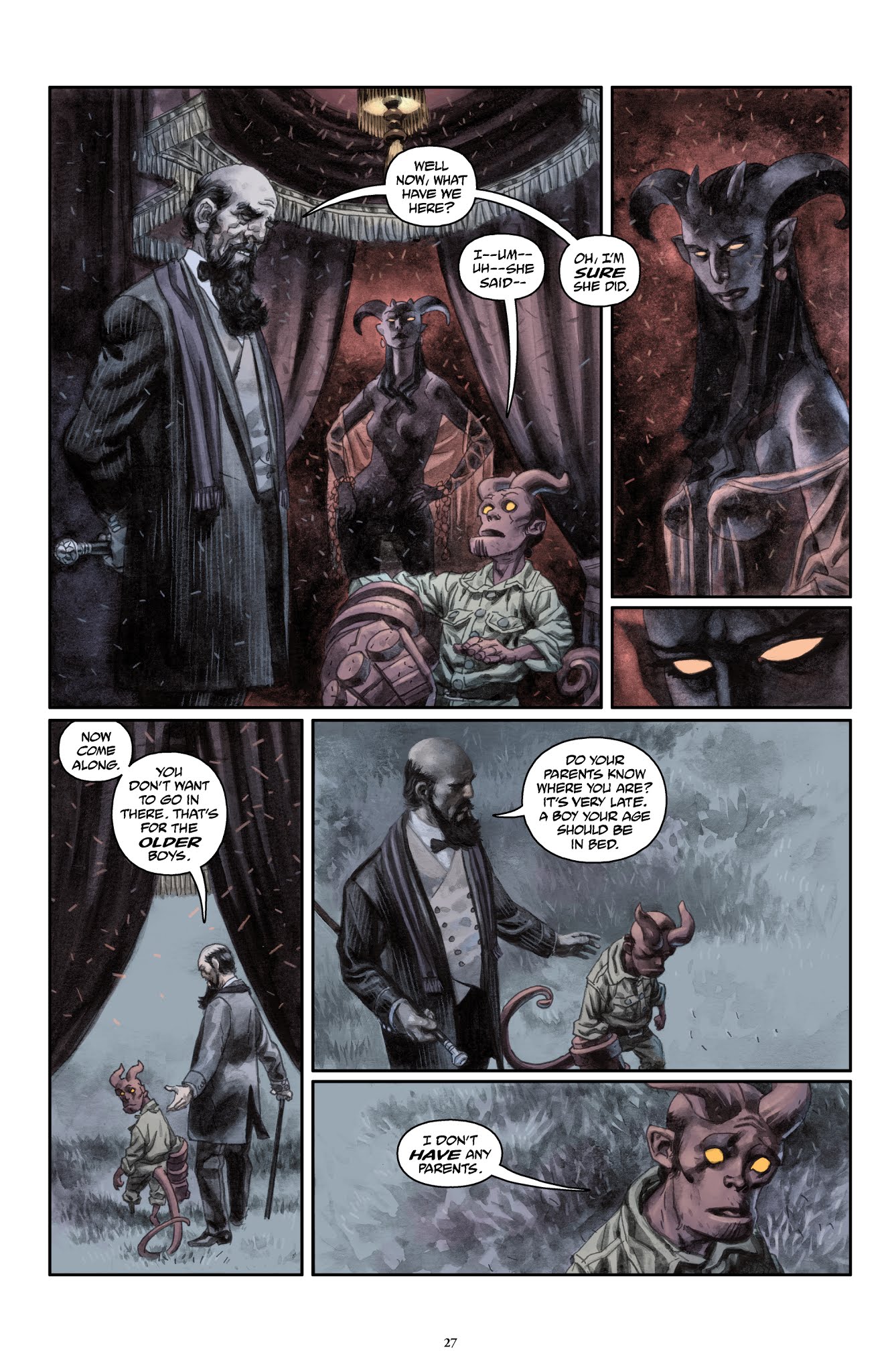 Read online Hellboy The Complete Short Stories comic -  Issue # TPB 1 (Part 1) - 28