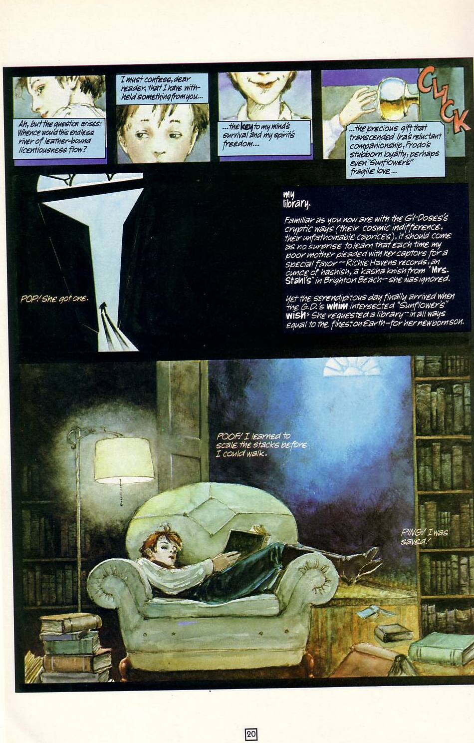 Read online Moonshadow comic -  Issue #1 - 22