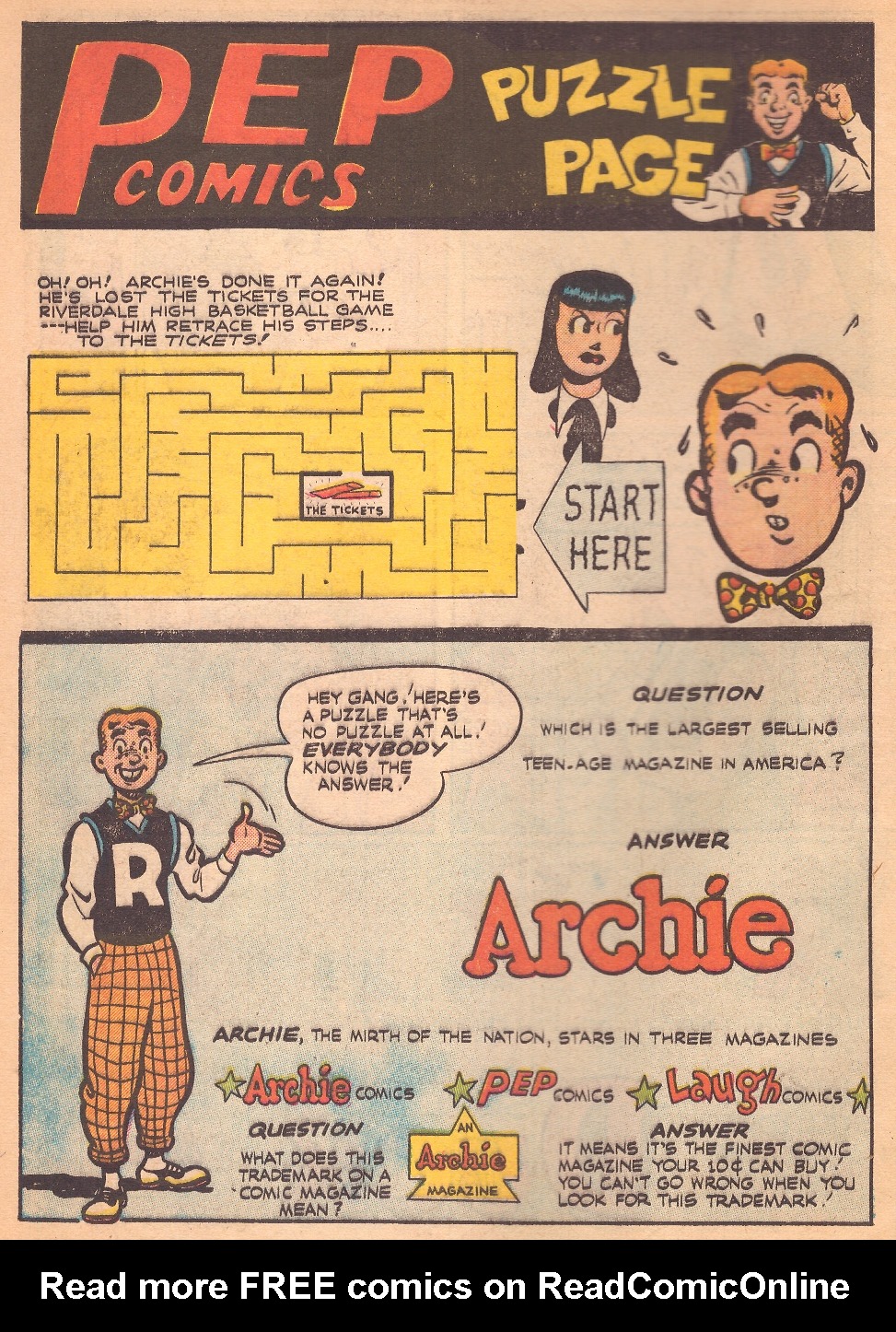 Read online Pep Comics comic -  Issue #69 - 10