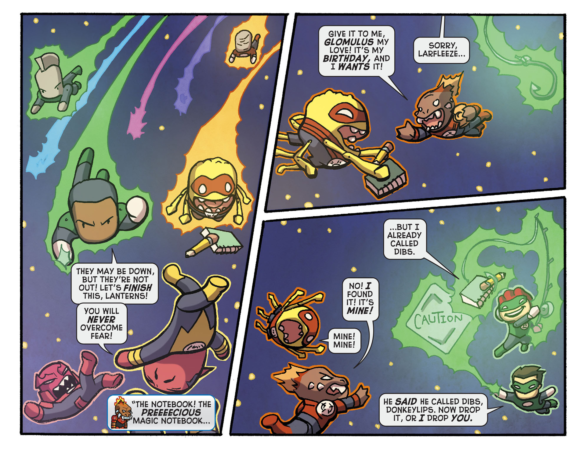 Read online Scribblenauts Unmasked: A Crisis of Imagination comic -  Issue #8 - 5
