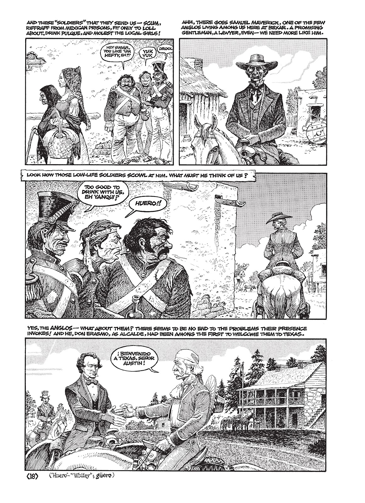 Jack Jackson's American History: Los Tejanos and Lost Cause issue TPB (Part 1) - Page 22