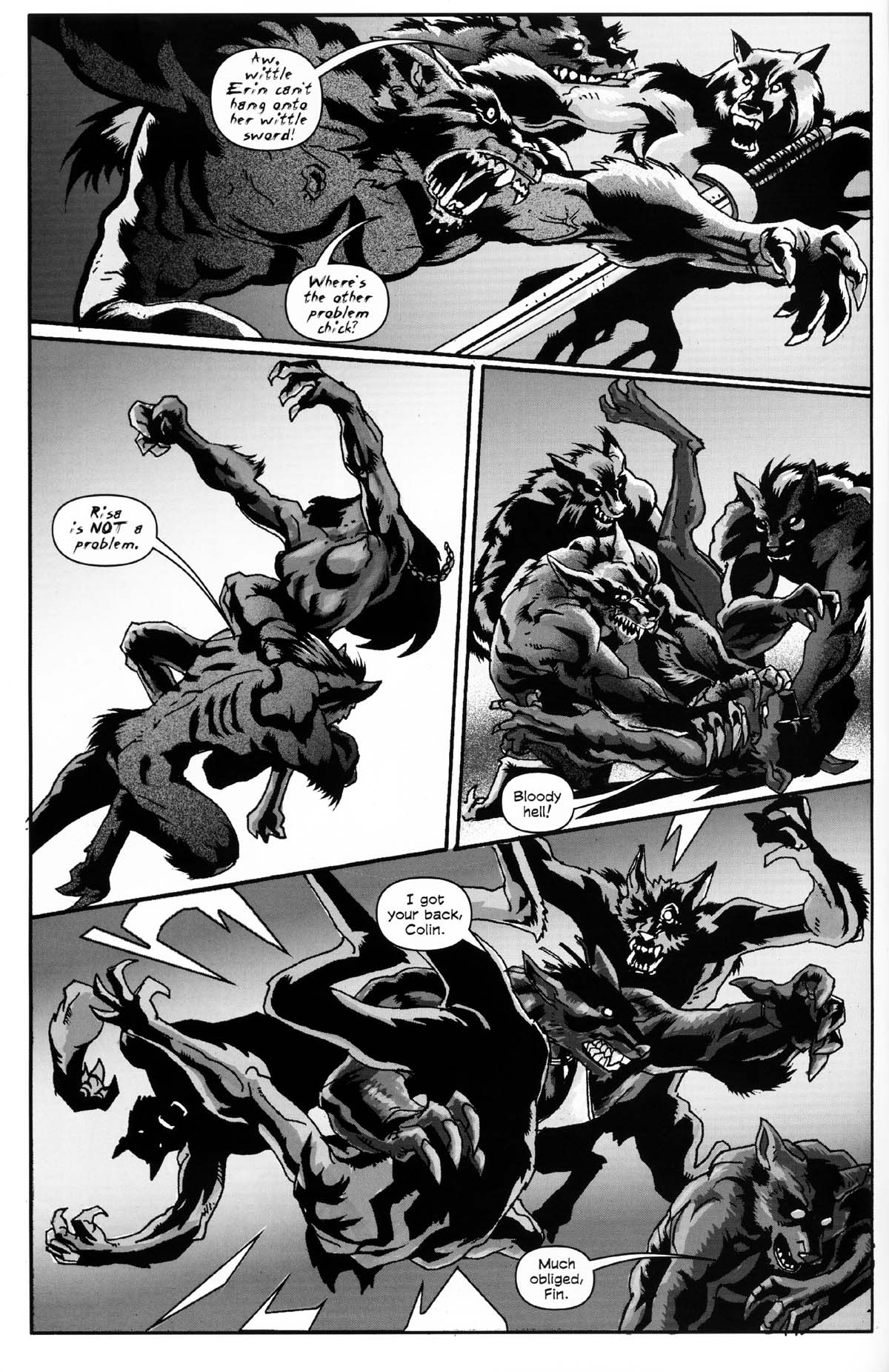 Read online Werewolf the Apocalypse comic -  Issue # Fianna - 24