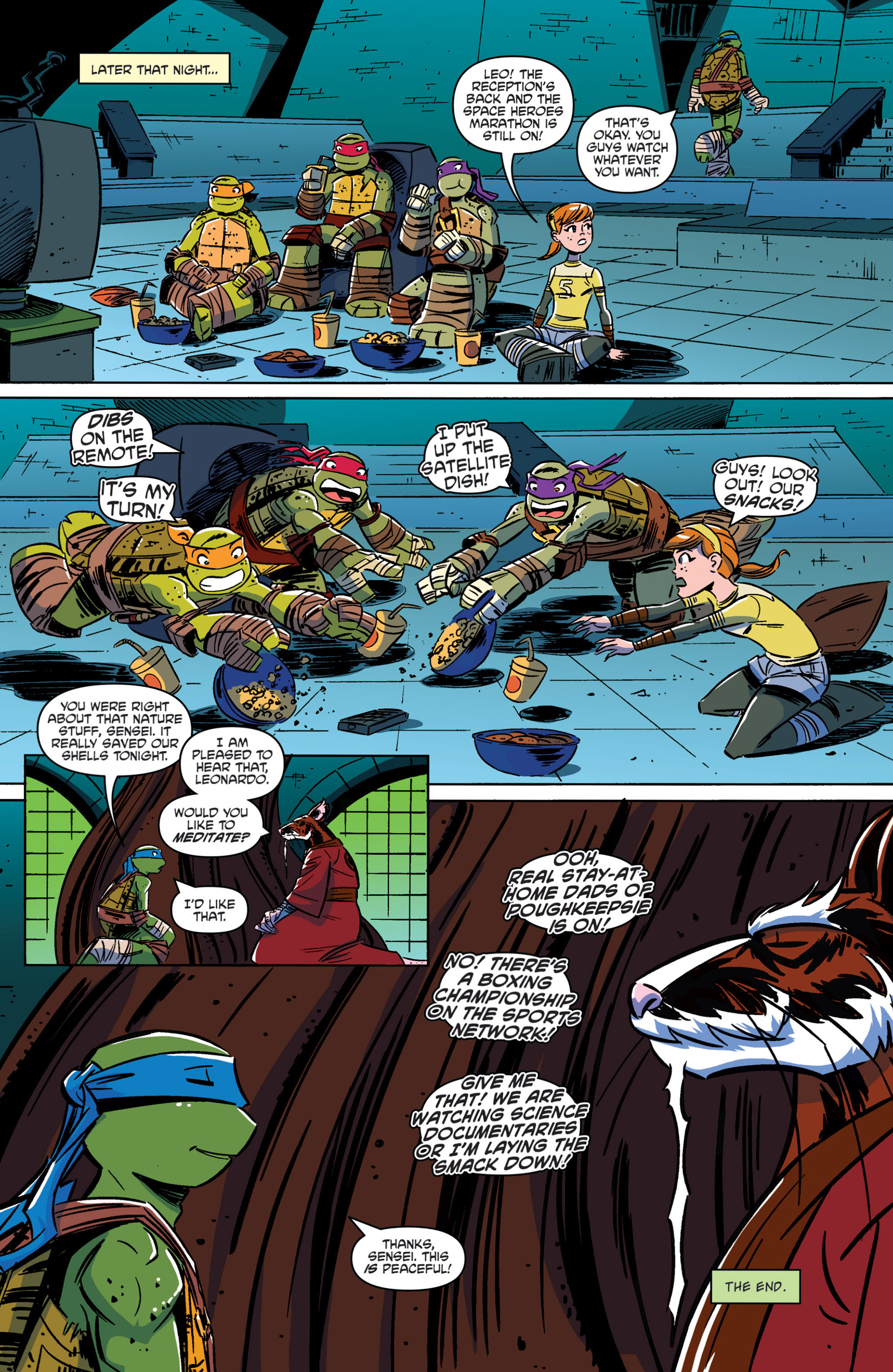 Read online Teenage Mutant Ninja Turtles New Animated Adventures comic -  Issue #2 - 24