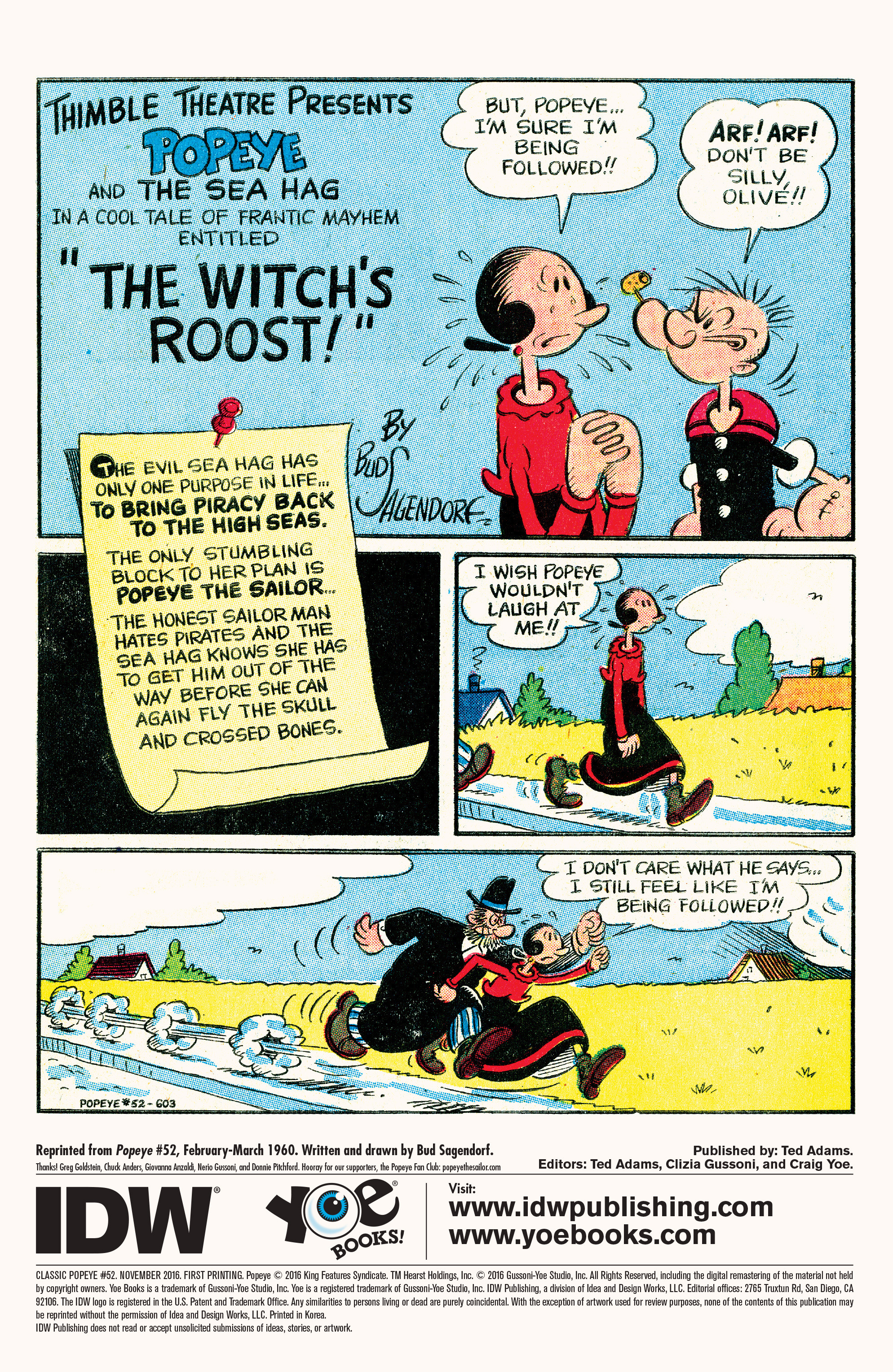 Read online Classic Popeye comic -  Issue #52 - 2