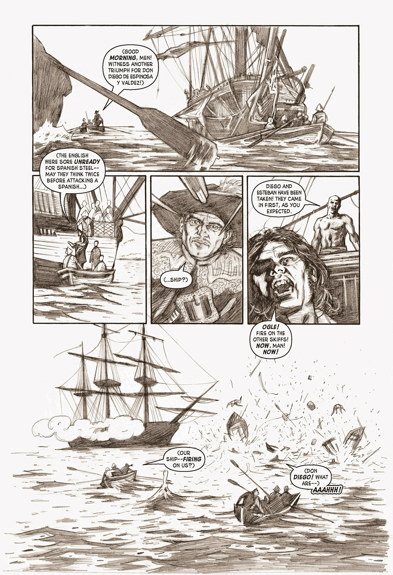 Read online Captain Blood: Odyssey comic -  Issue #1 - 22