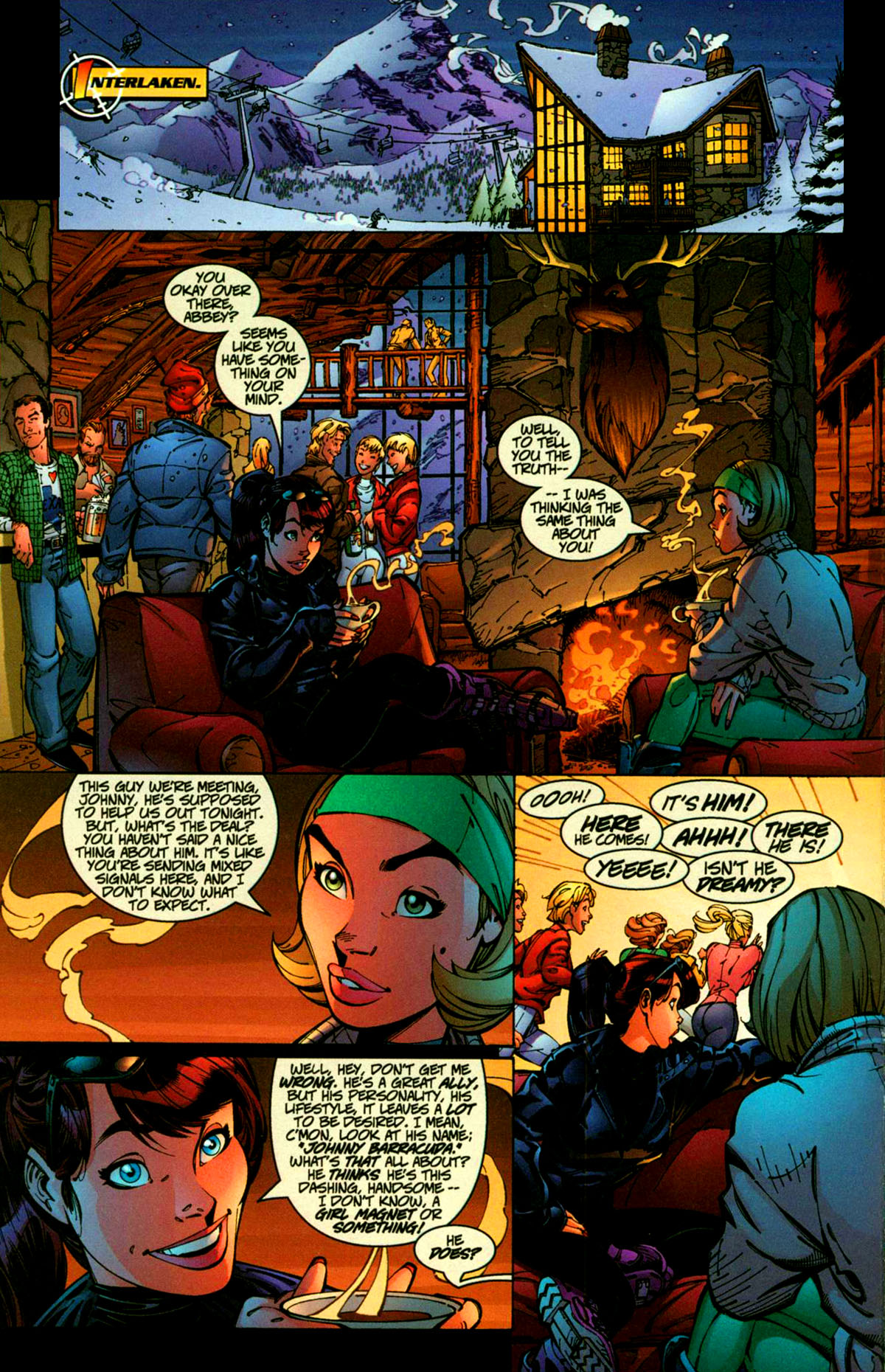 Read online Danger Girl (1998) comic -  Issue #2 - 13
