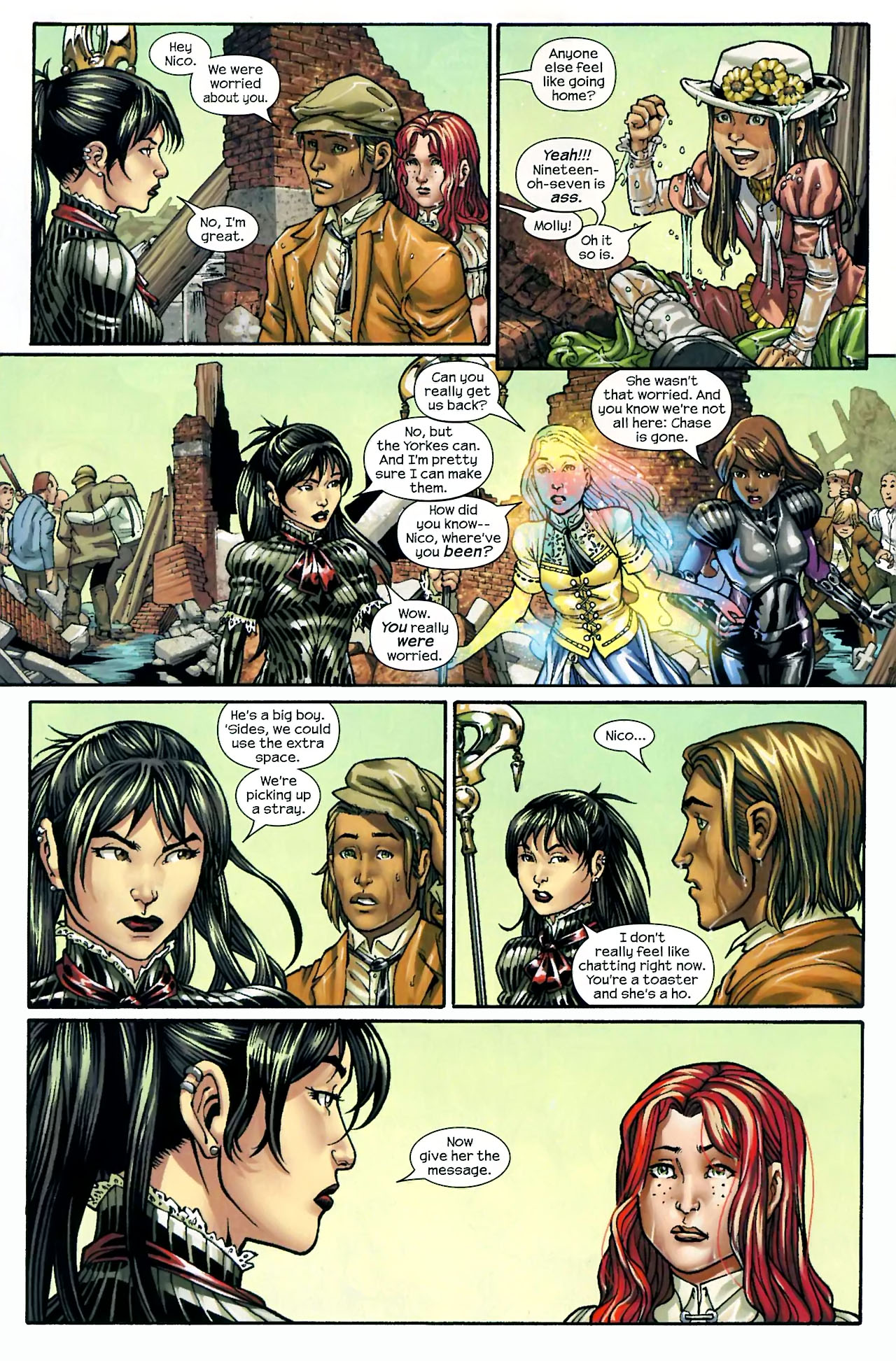 Read online Runaways (2005) comic -  Issue #30 - 11