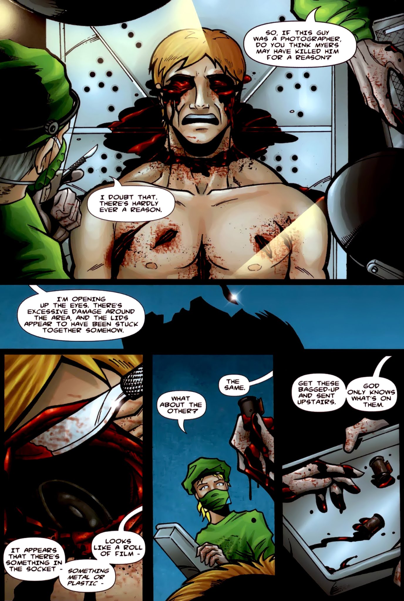 Read online Halloween: Autopsis comic -  Issue # Full - 24