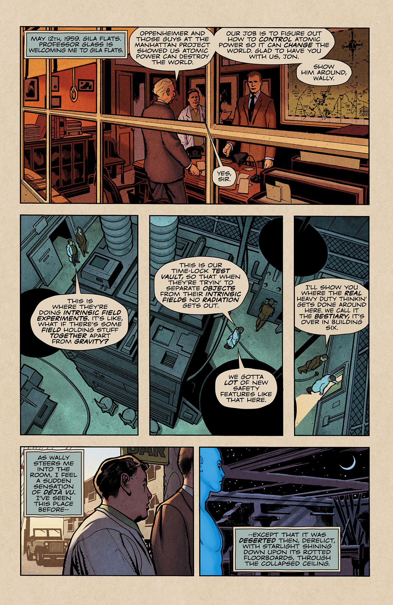 Read online Before Watchmen: Dr. Manhattan comic -  Issue #1 - 13