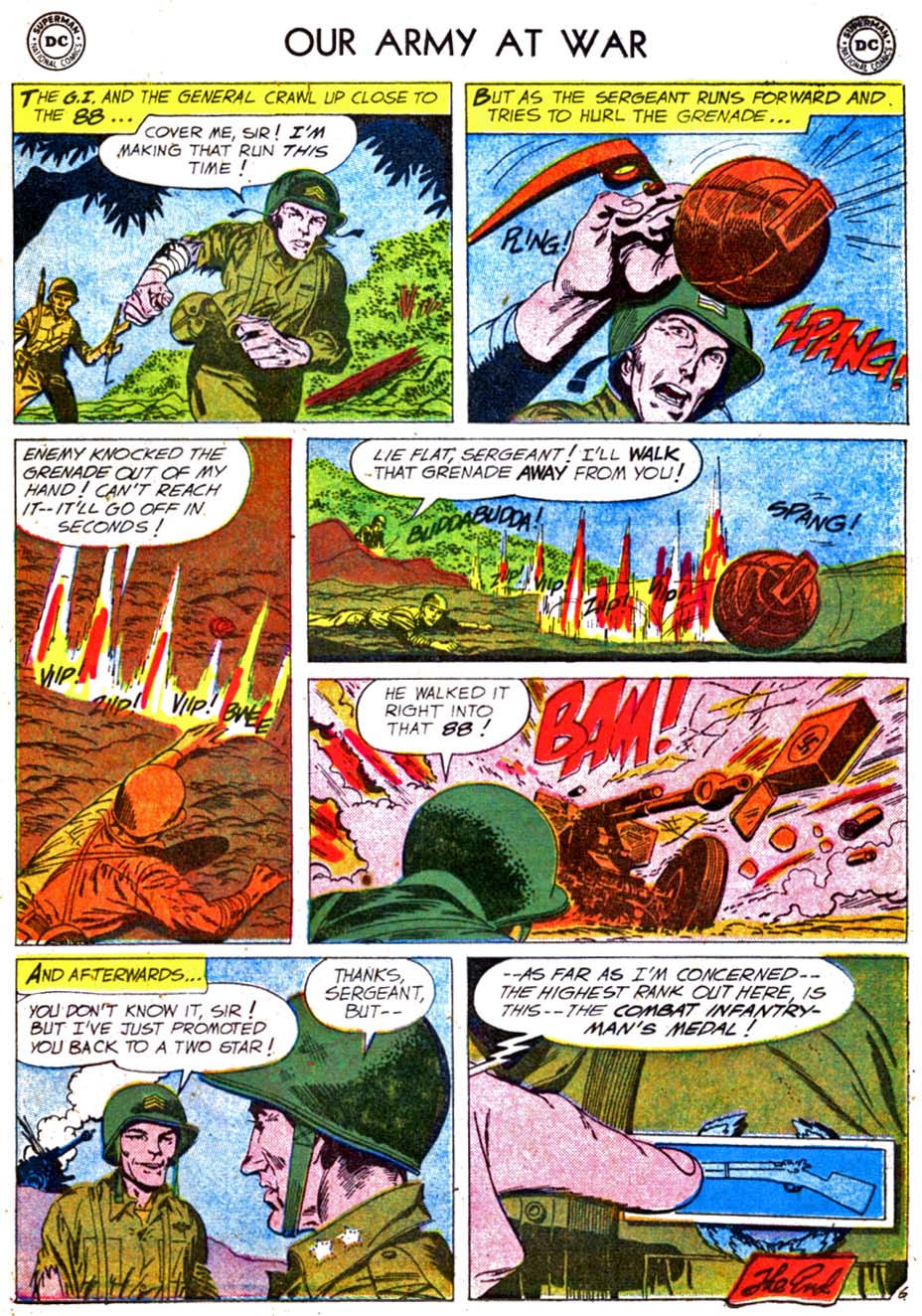 Read online Our Army at War (1952) comic -  Issue #74 - 23