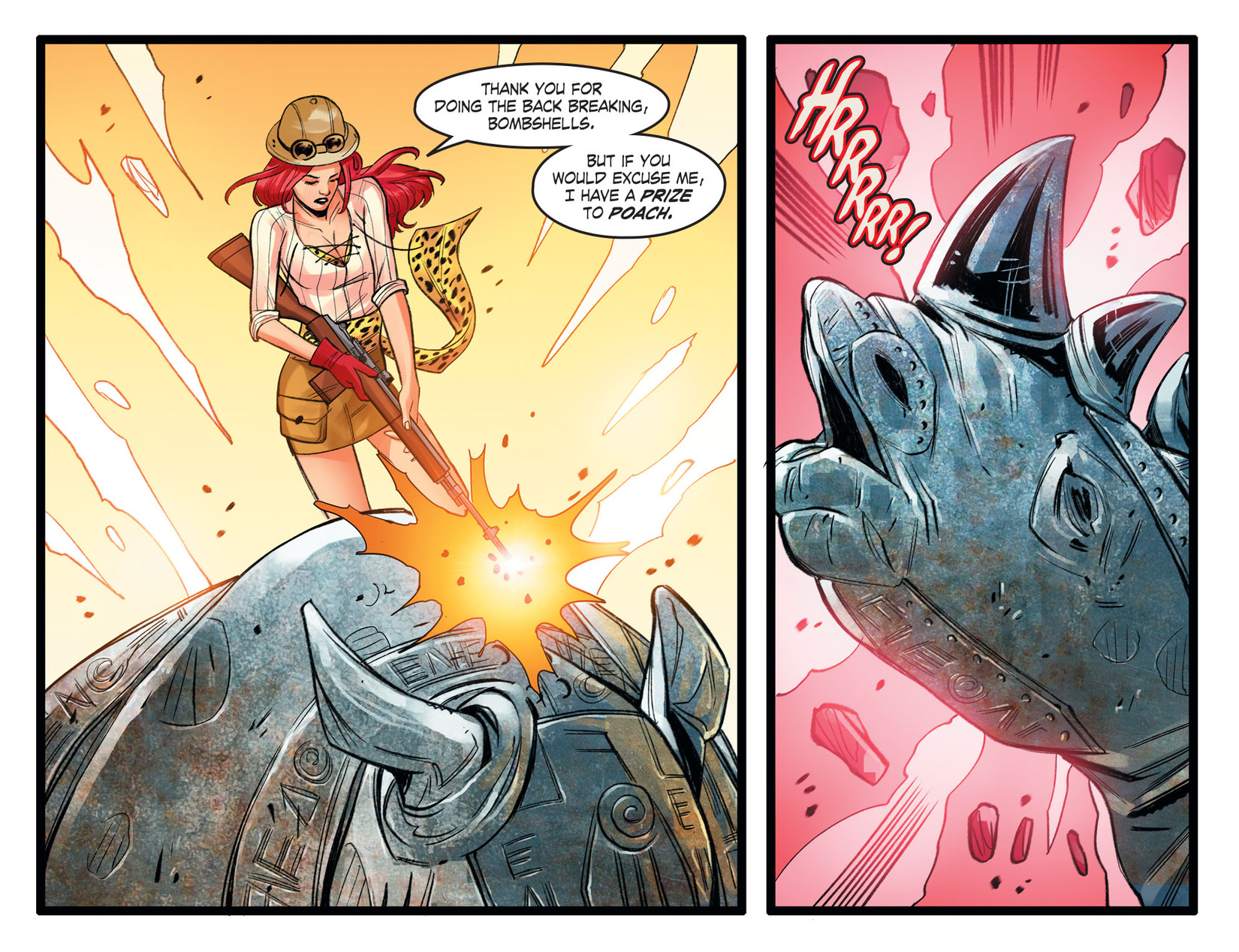 Read online DC Comics: Bombshells comic -  Issue #60 - 11