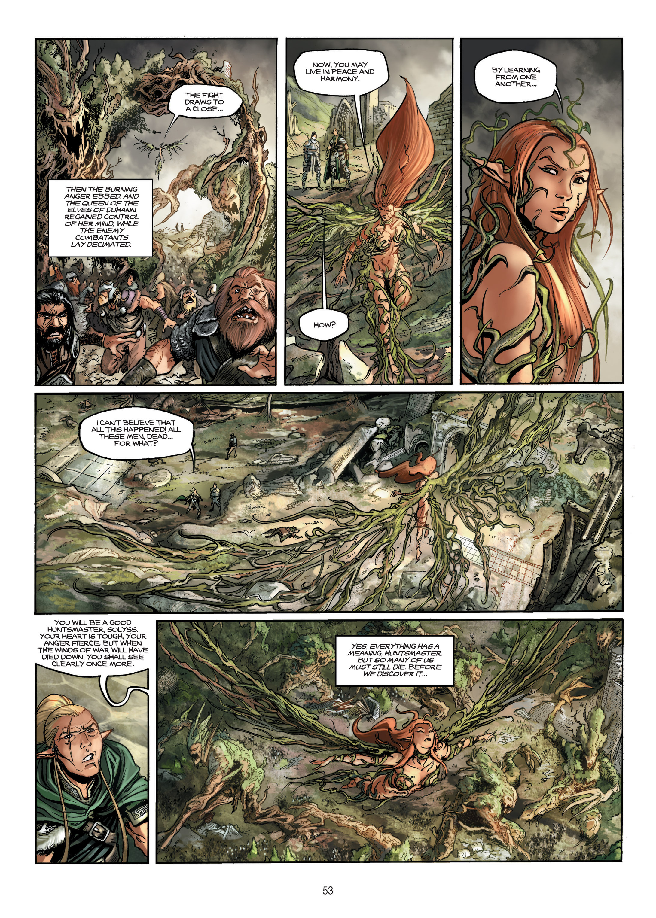 Read online Elves comic -  Issue #7 - 53