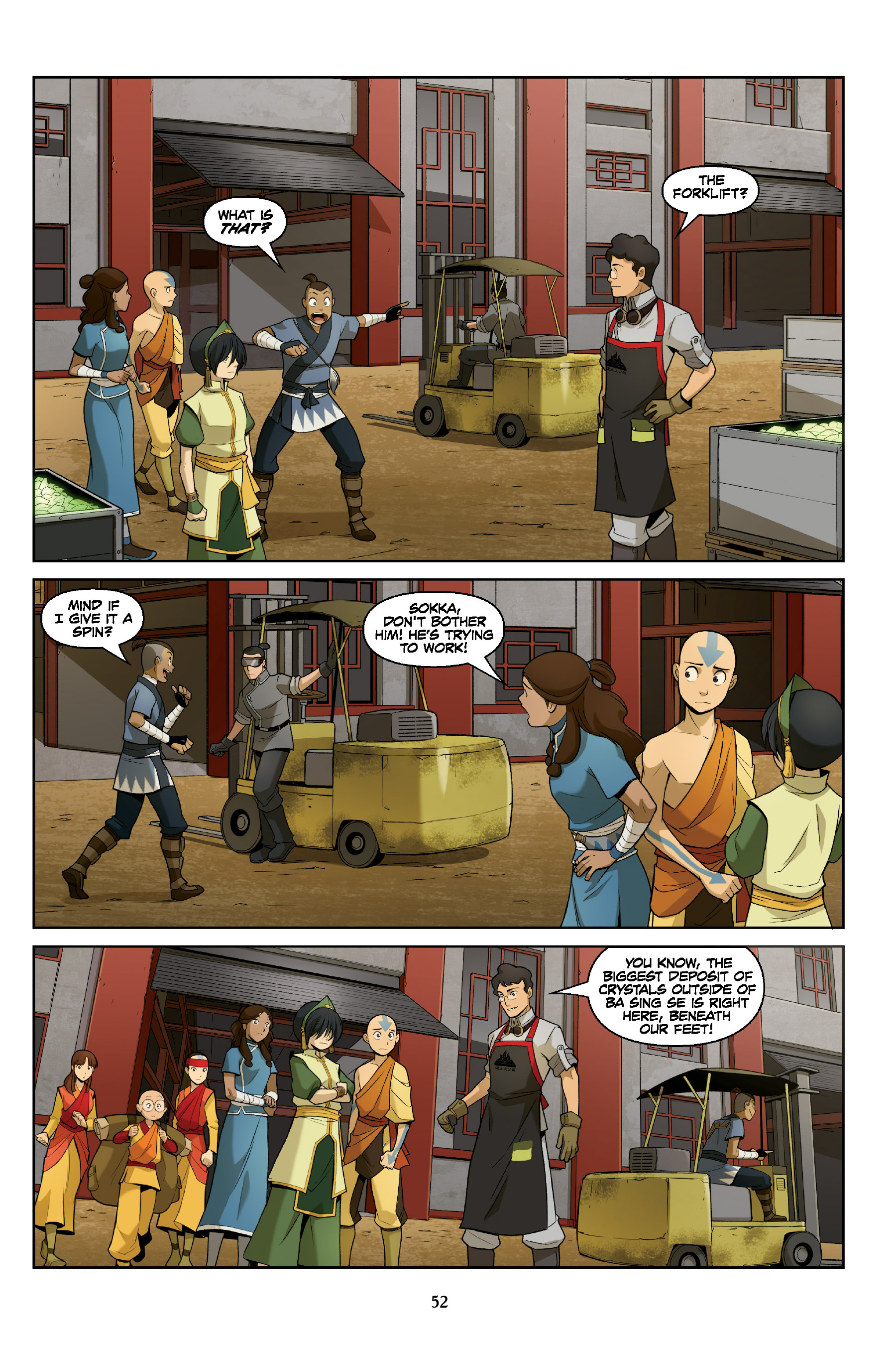 Read online Nickelodeon Avatar: The Last Airbender - The Rift comic -  Issue # _Omnibus (Part 1) - 52