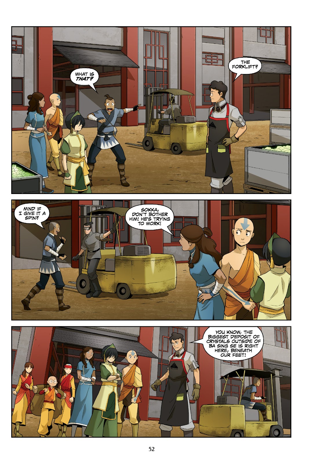 Nickelodeon Avatar: The Last Airbender - The Rift issue Omnibus (Part 1) - Page 52