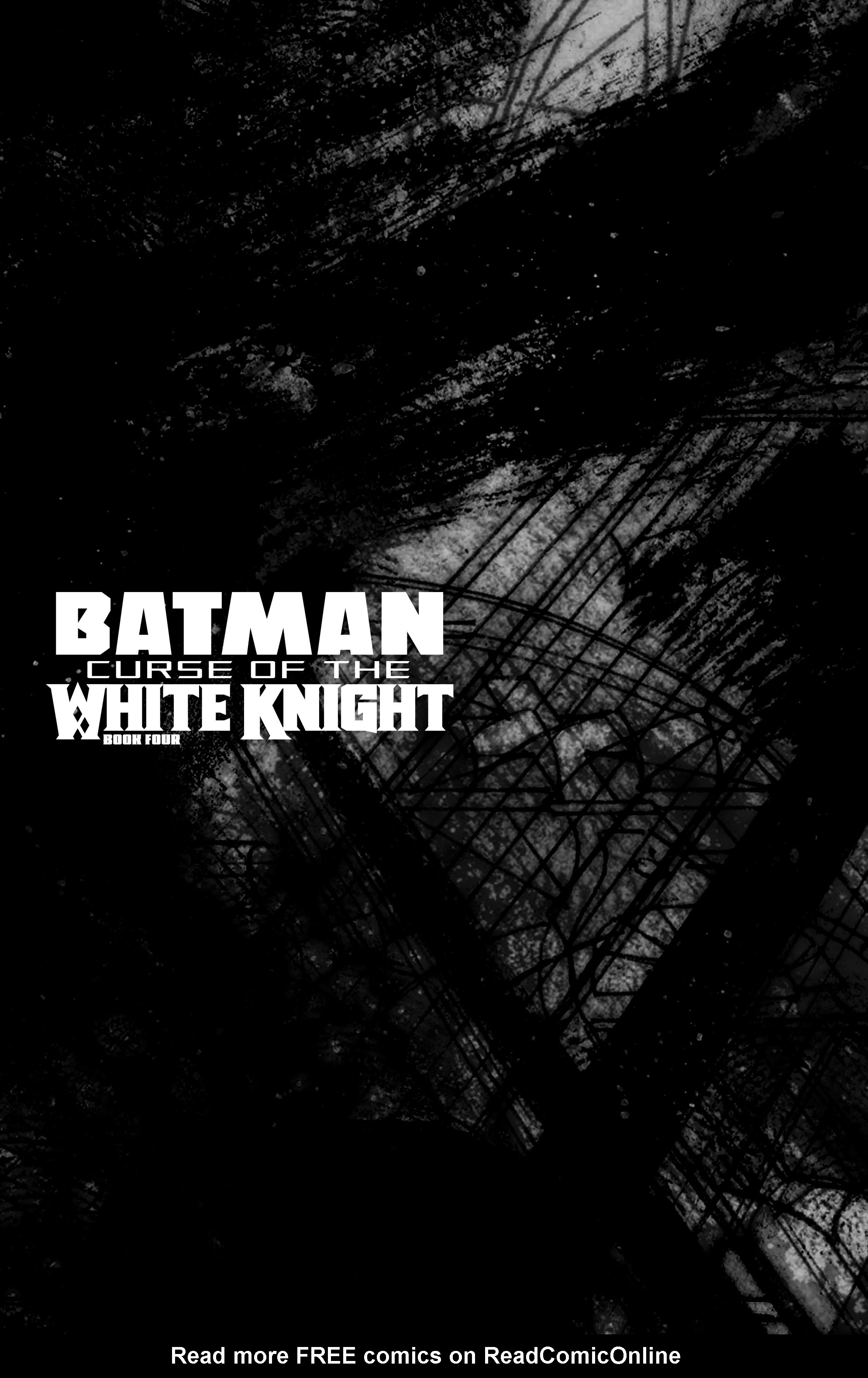 Read online Batman: Curse of the White Knight comic -  Issue #4 - 2