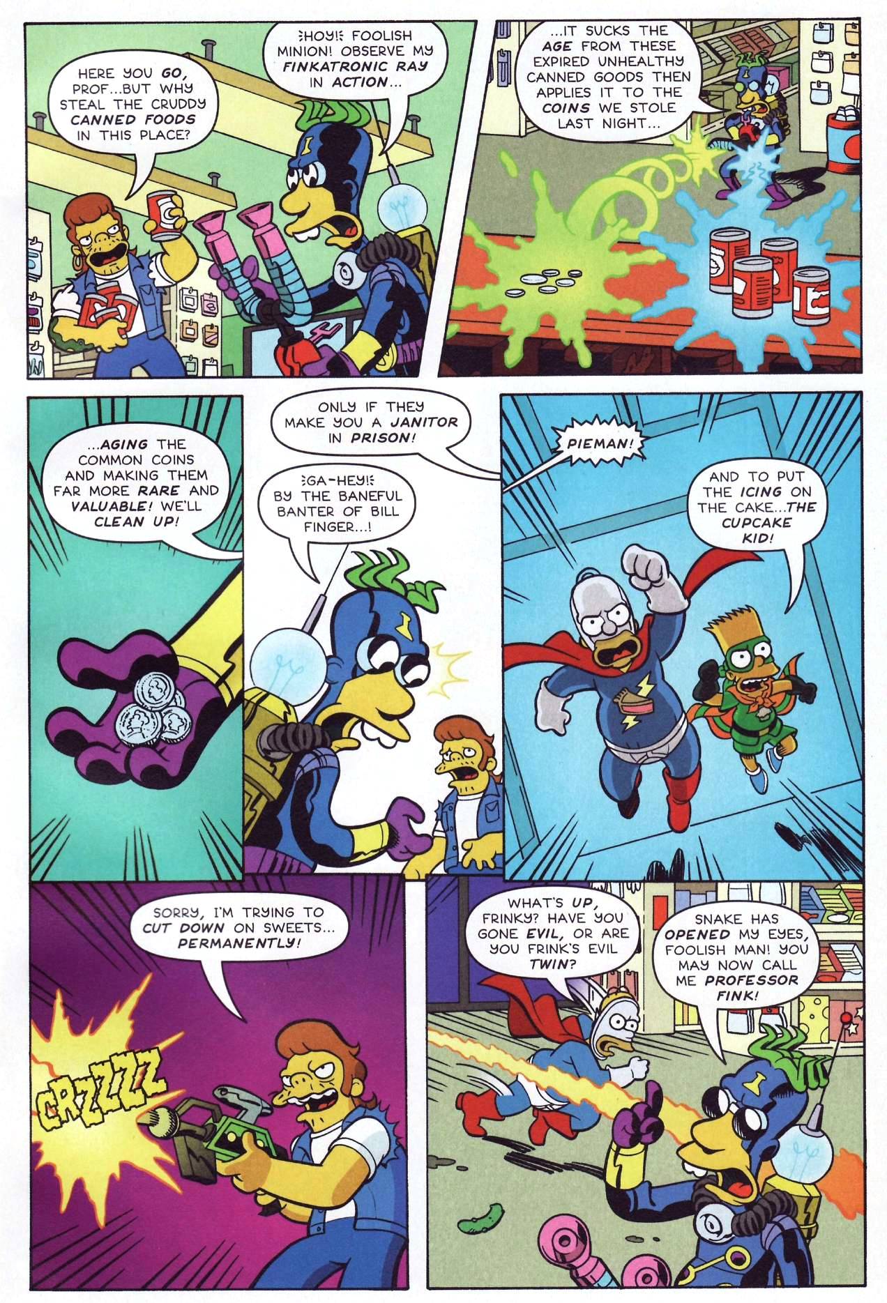Read online Bongo Comics Presents Simpsons Super Spectacular comic -  Issue #5 - 5