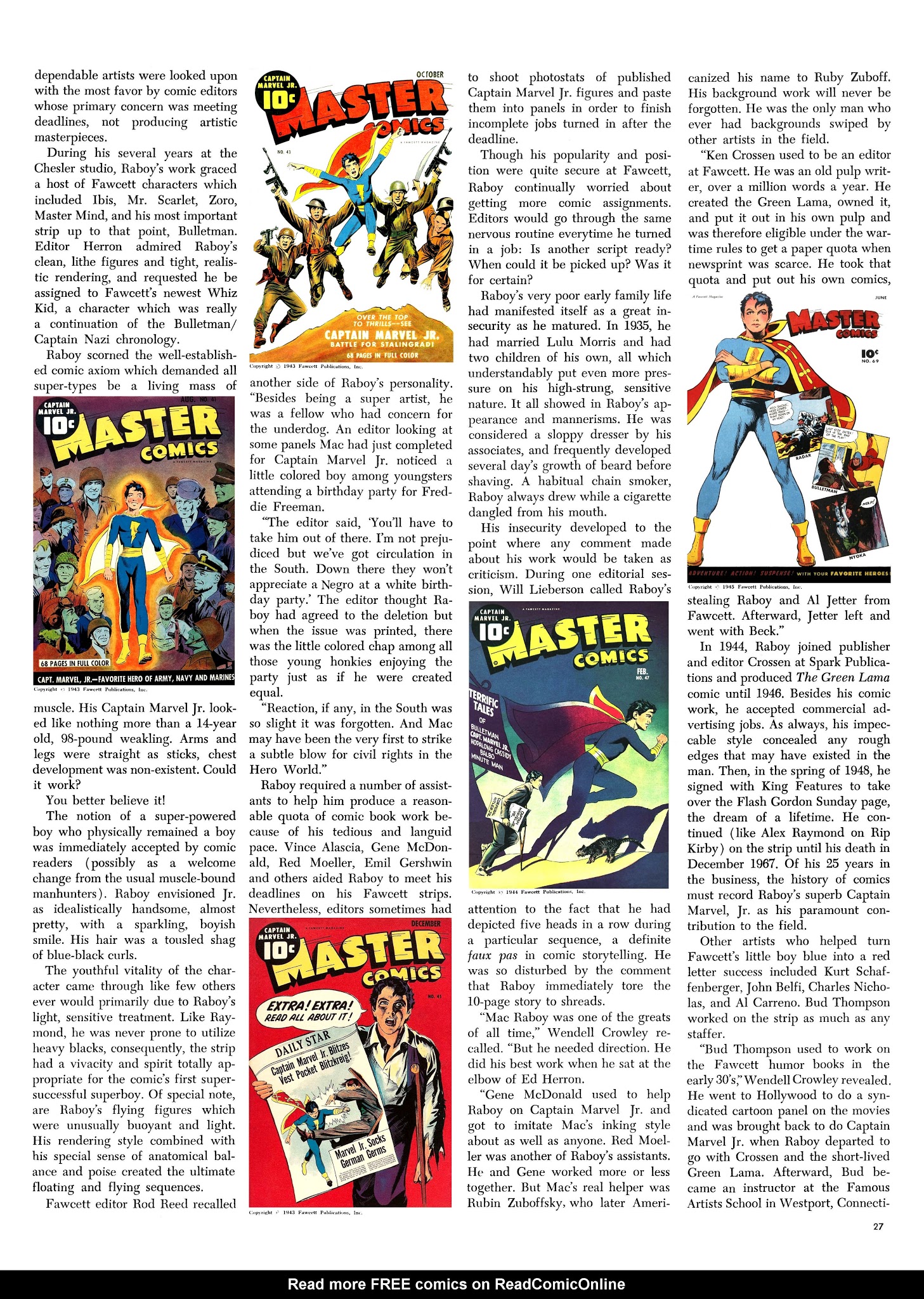 Read online The Steranko History of Comics comic -  Issue # TPB 2 - 28