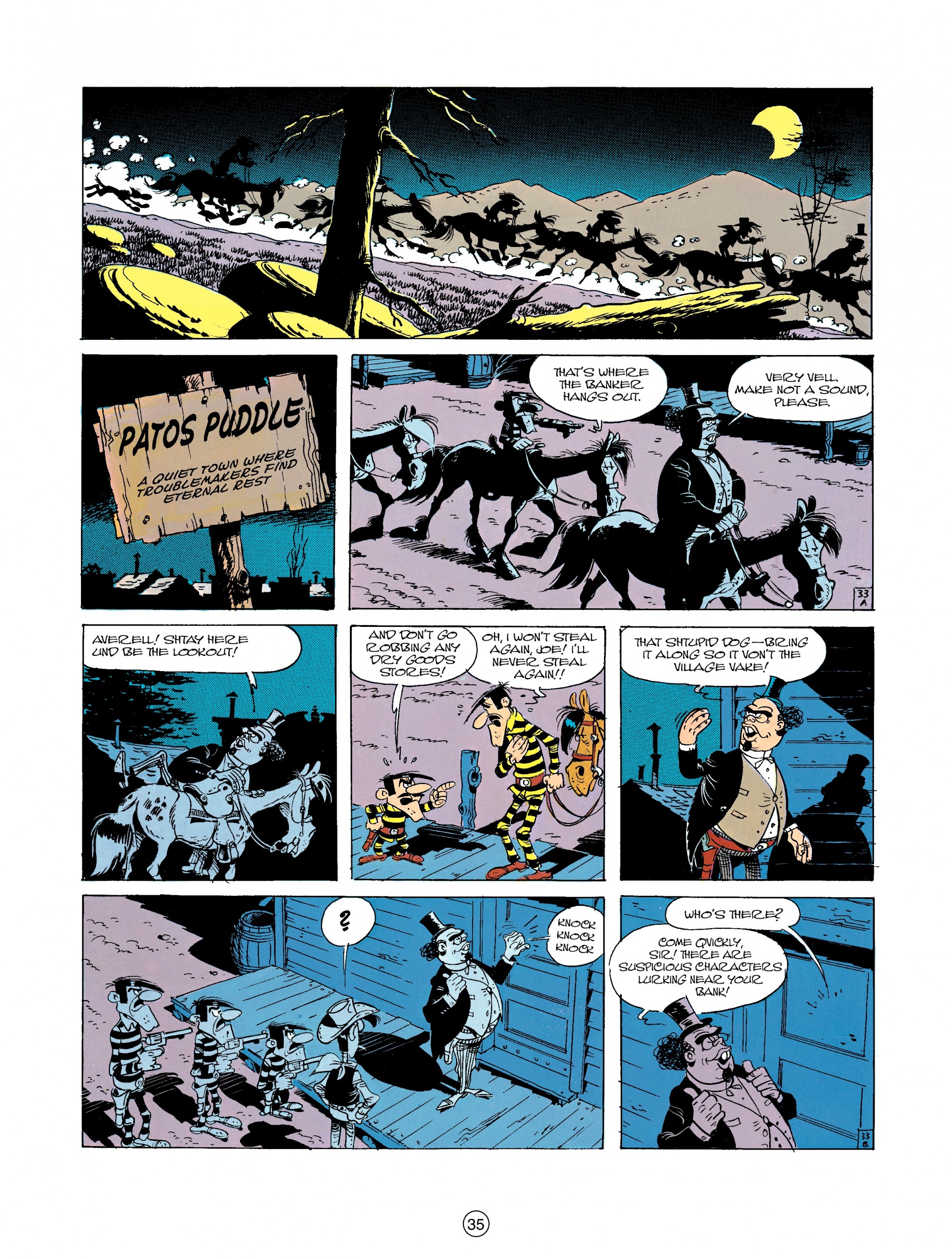 Read online A Lucky Luke Adventure comic -  Issue #23 - 35