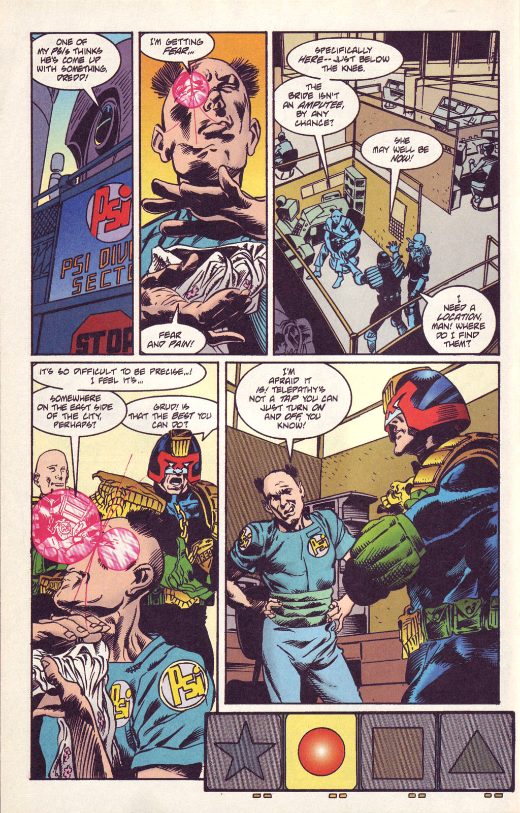 Read online Judge Dredd: Legends of the Law comic -  Issue #3 - 11