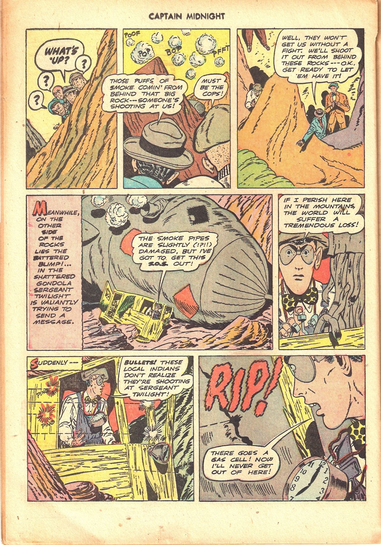 Read online Captain Midnight (1942) comic -  Issue #65 - 23