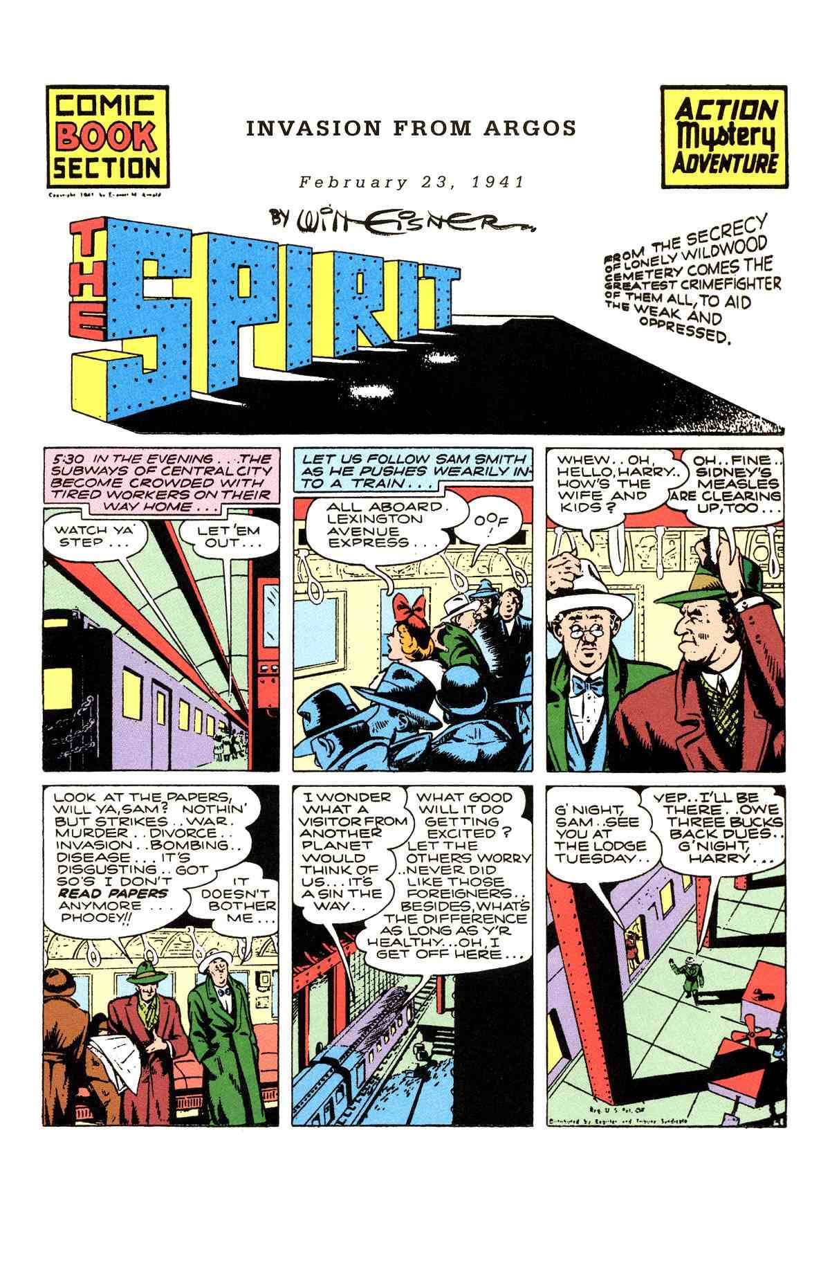 Read online Will Eisner's The Spirit Archives comic -  Issue # TPB 2 (Part 1) - 57