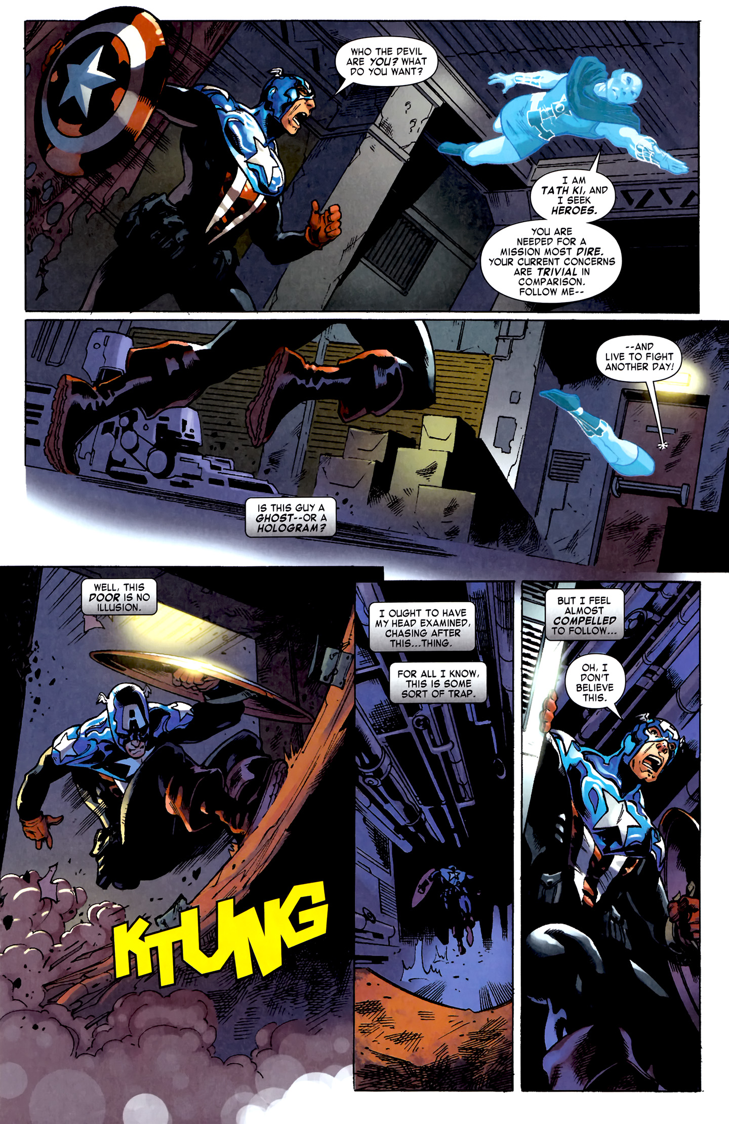 Read online Captain America Corps comic -  Issue #1 - 10