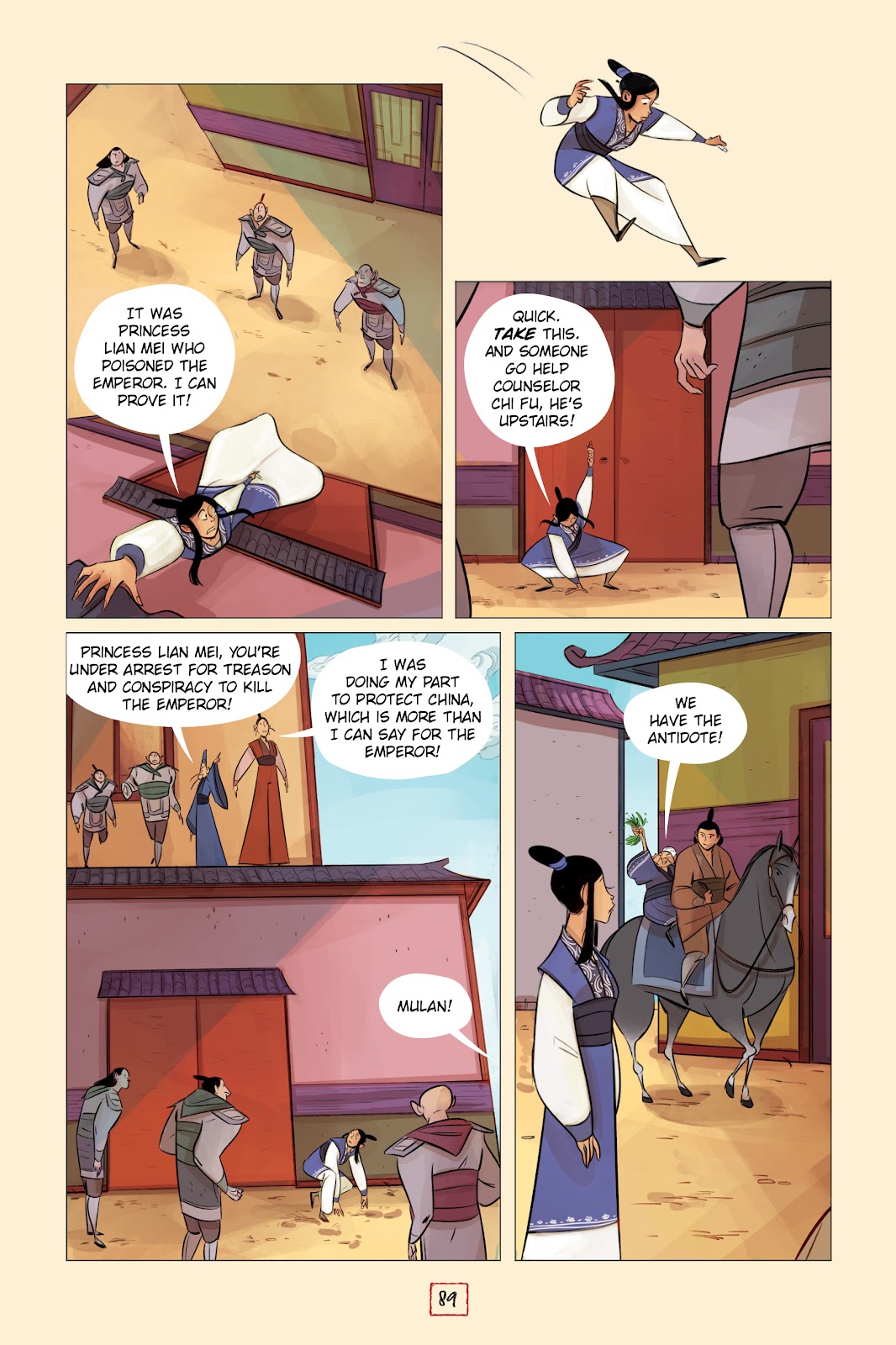 Disney Mulan's Adventure Journal: The Palace of Secrets issue TPB - Page 88
