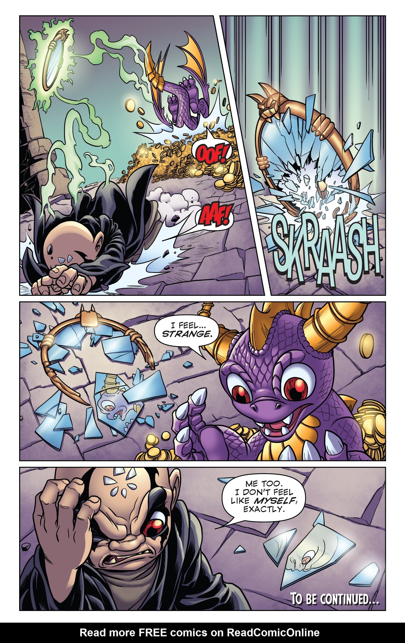 Read online Skylanders Quarterly-Spyro & Friends: Full Blast comic -  Issue # Full - 40