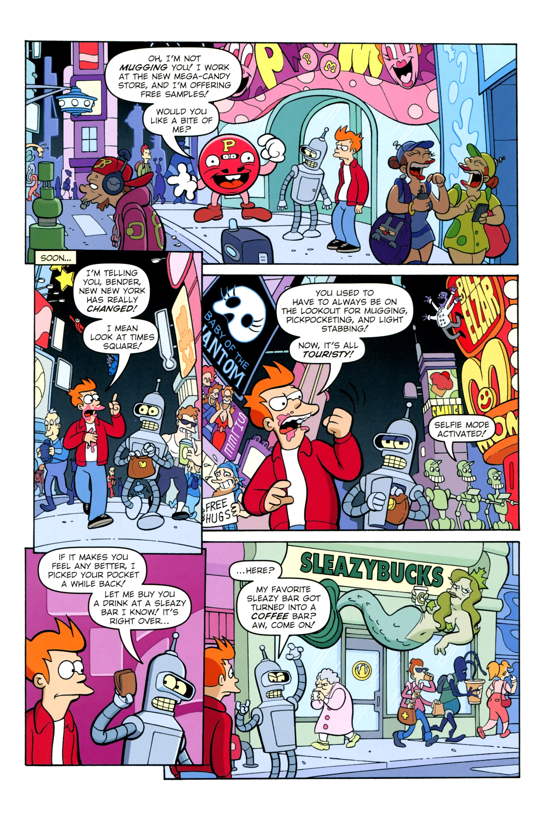 Read online Futurama Comics comic -  Issue #77 - 4