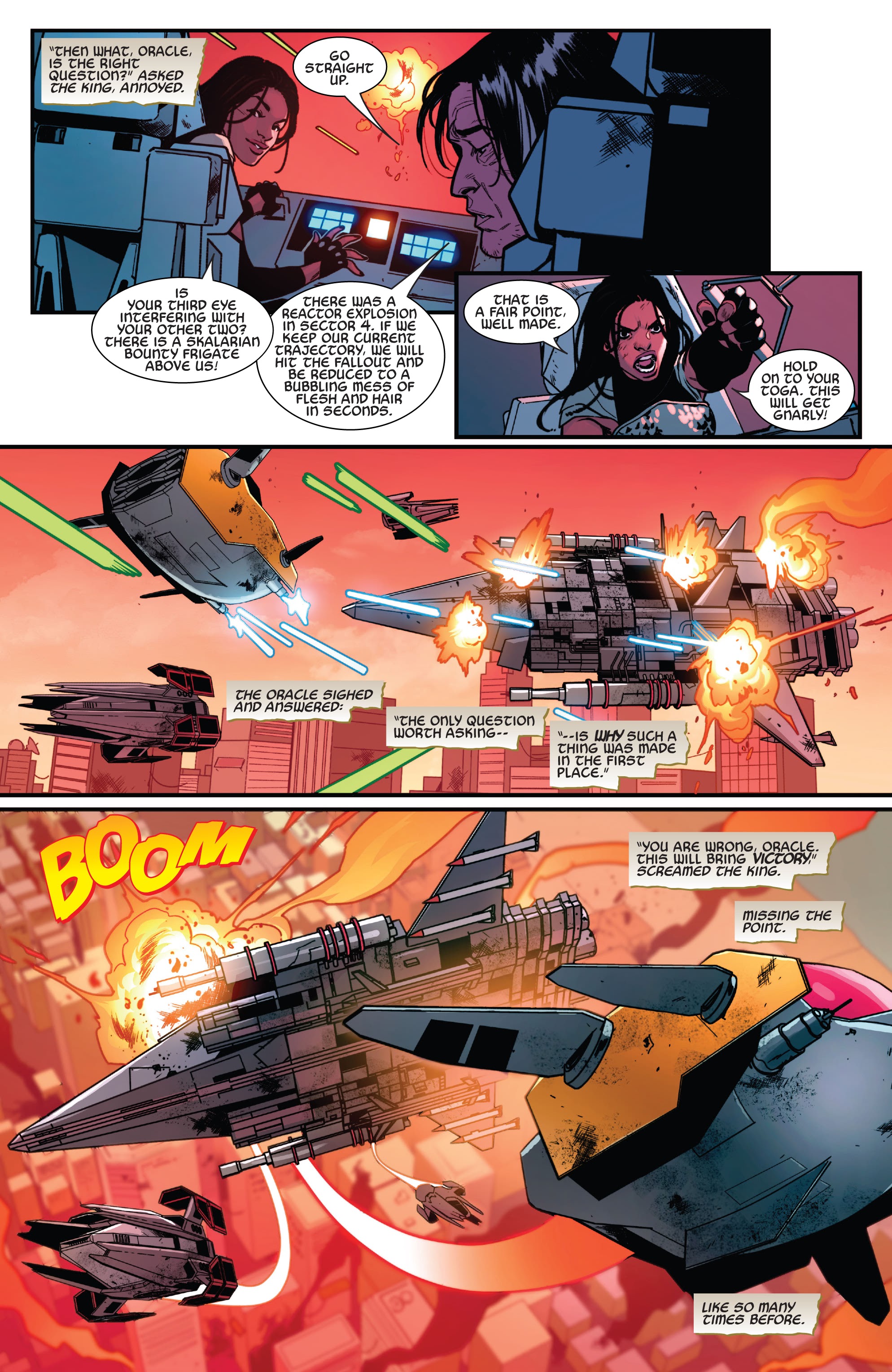 Read online The Mighty Valkyries comic -  Issue #3 - 10