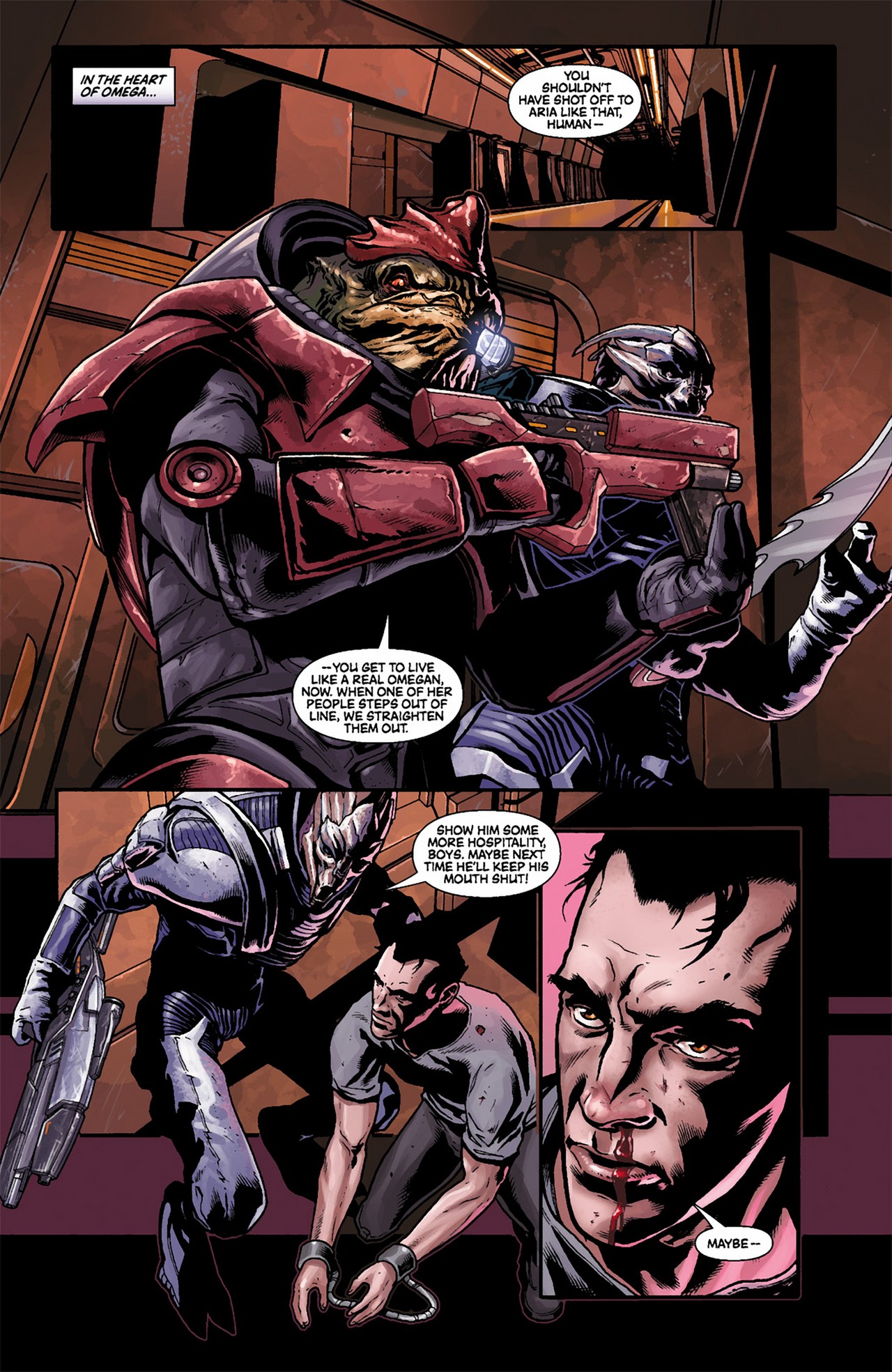 Read online Mass Effect: Invasion comic -  Issue #1 - 22