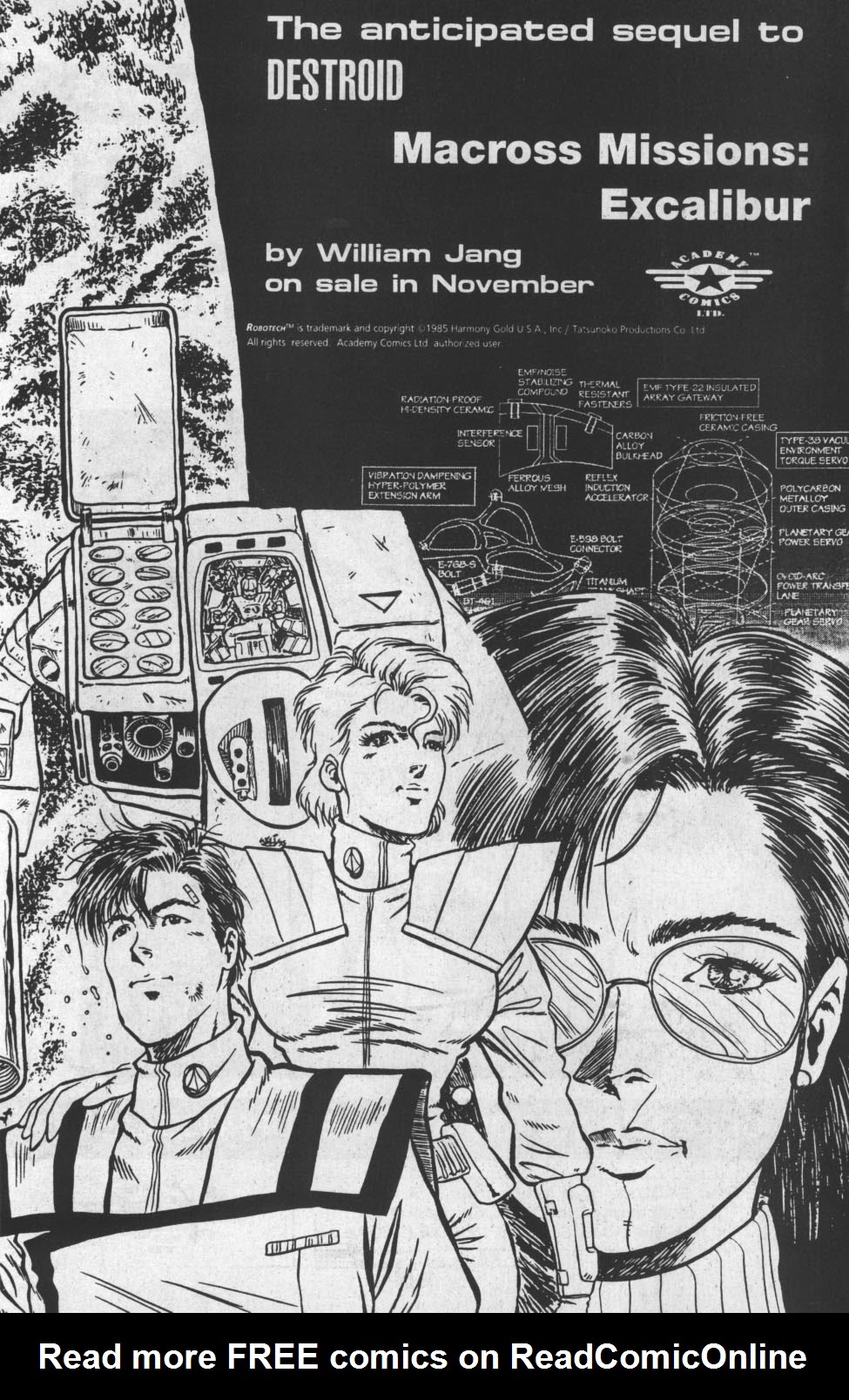 Read online Robotech Academy Blues comic -  Issue #3 - 28