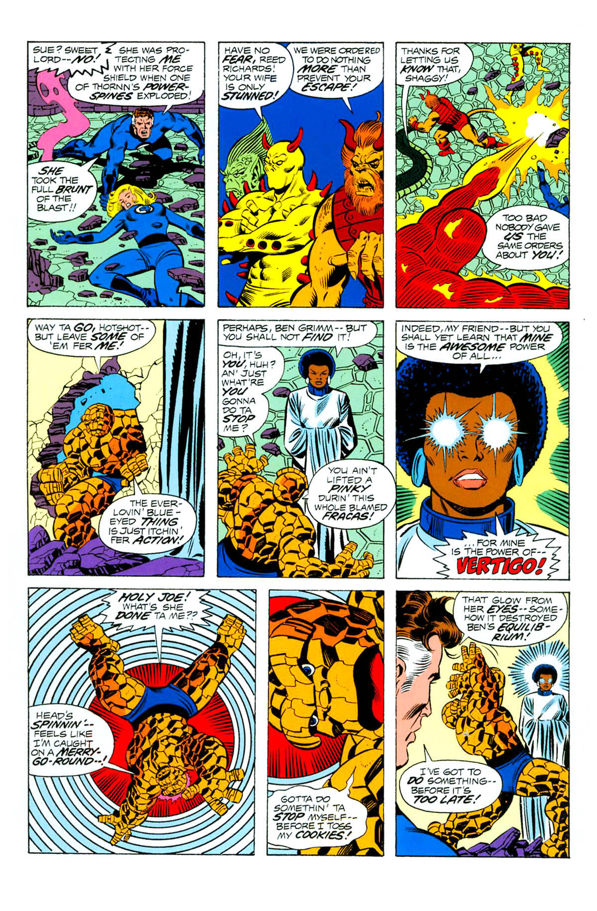 Read online Fantastic Four Visionaries: George Perez comic -  Issue # TPB 1 (Part 2) - 92