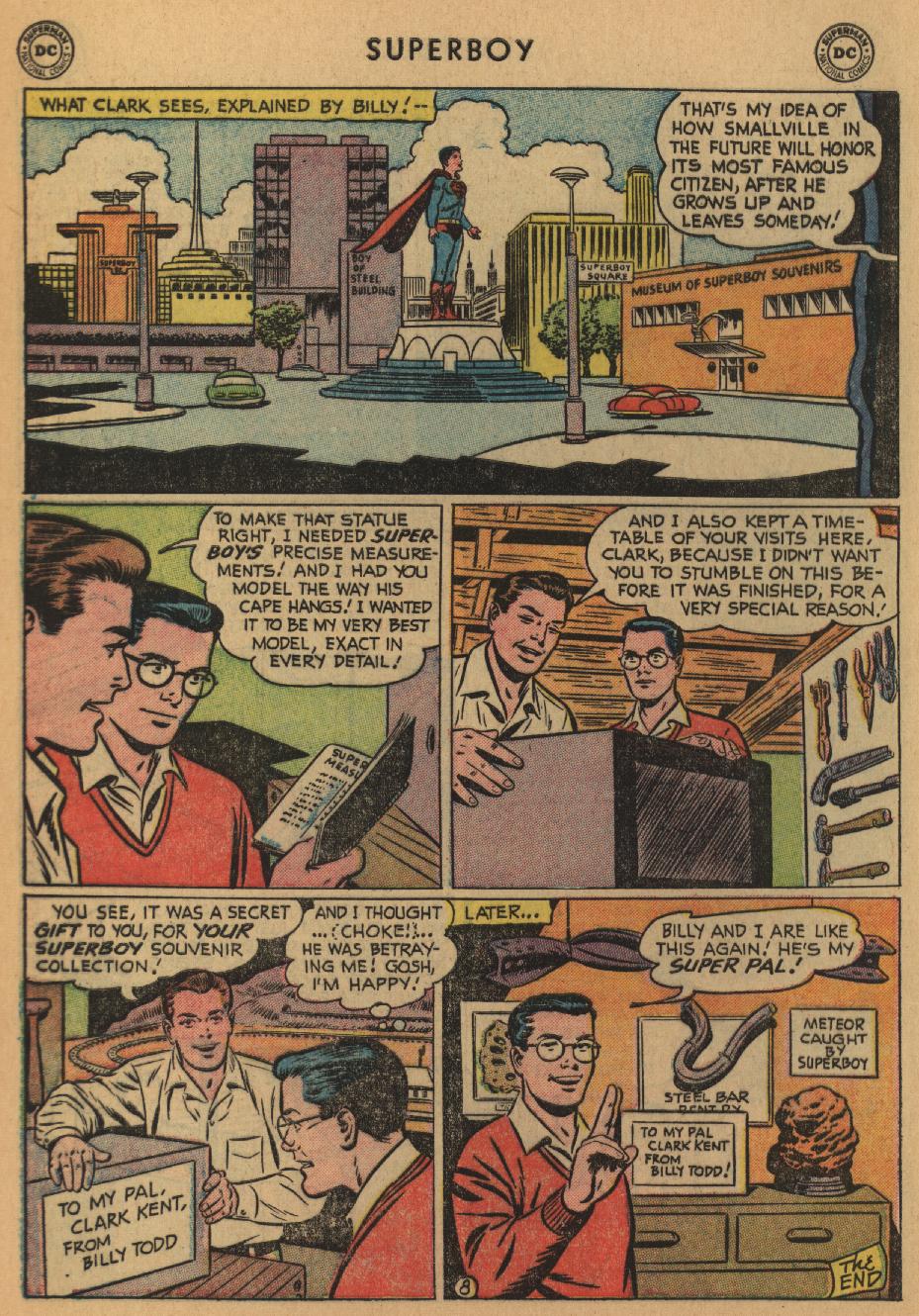 Read online Superboy (1949) comic -  Issue #47 - 9